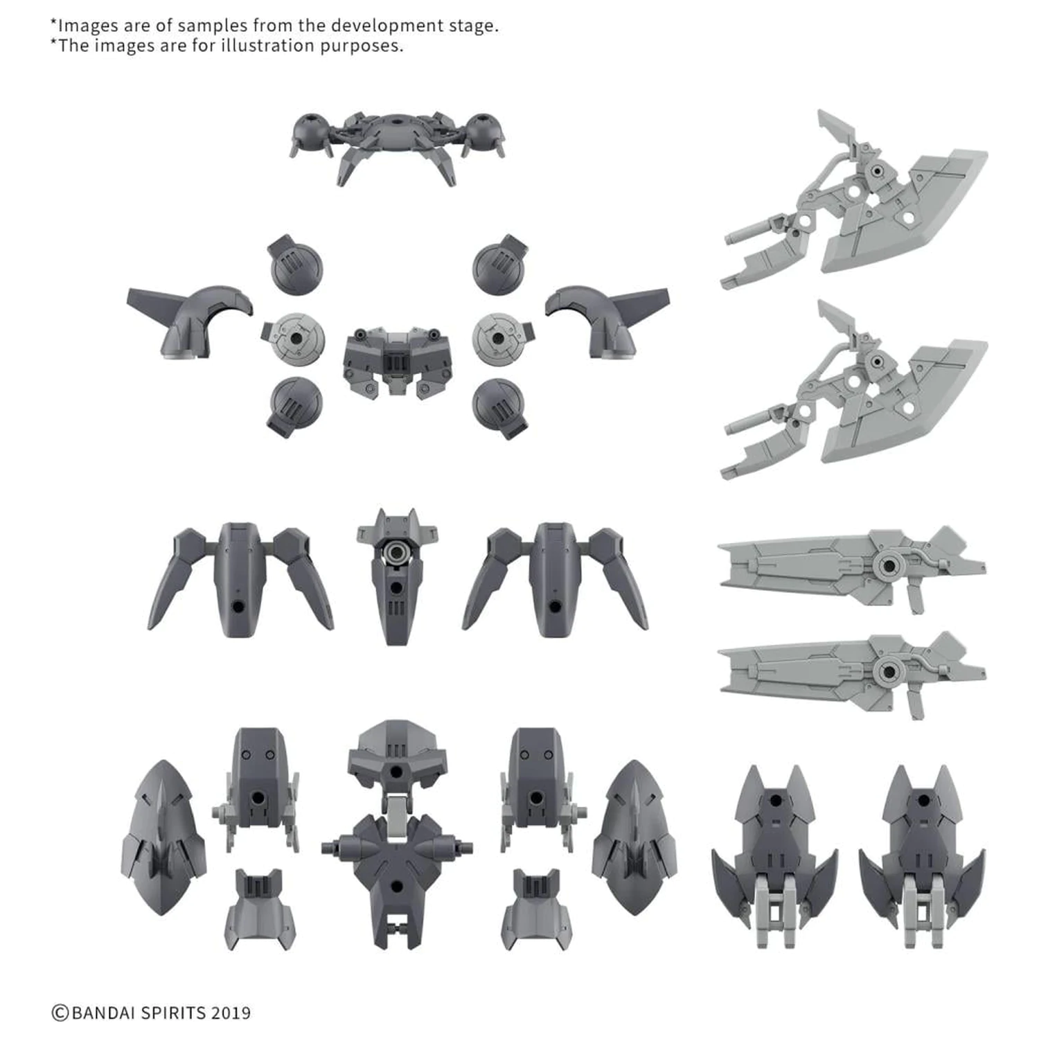 30MM 1/144 Dodatni dijelovi Set 23 (Full Armor Unit 2) Model Kit fotografija proizvoda