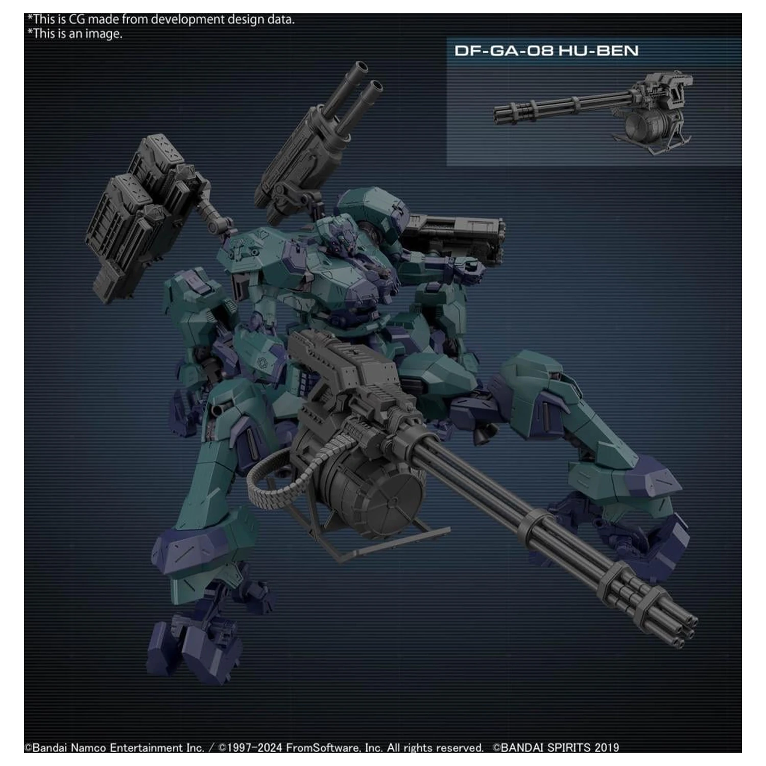 30MM Armored Core VI BD-011 Melander Liger Tail Model Komplet fotografija proizvoda