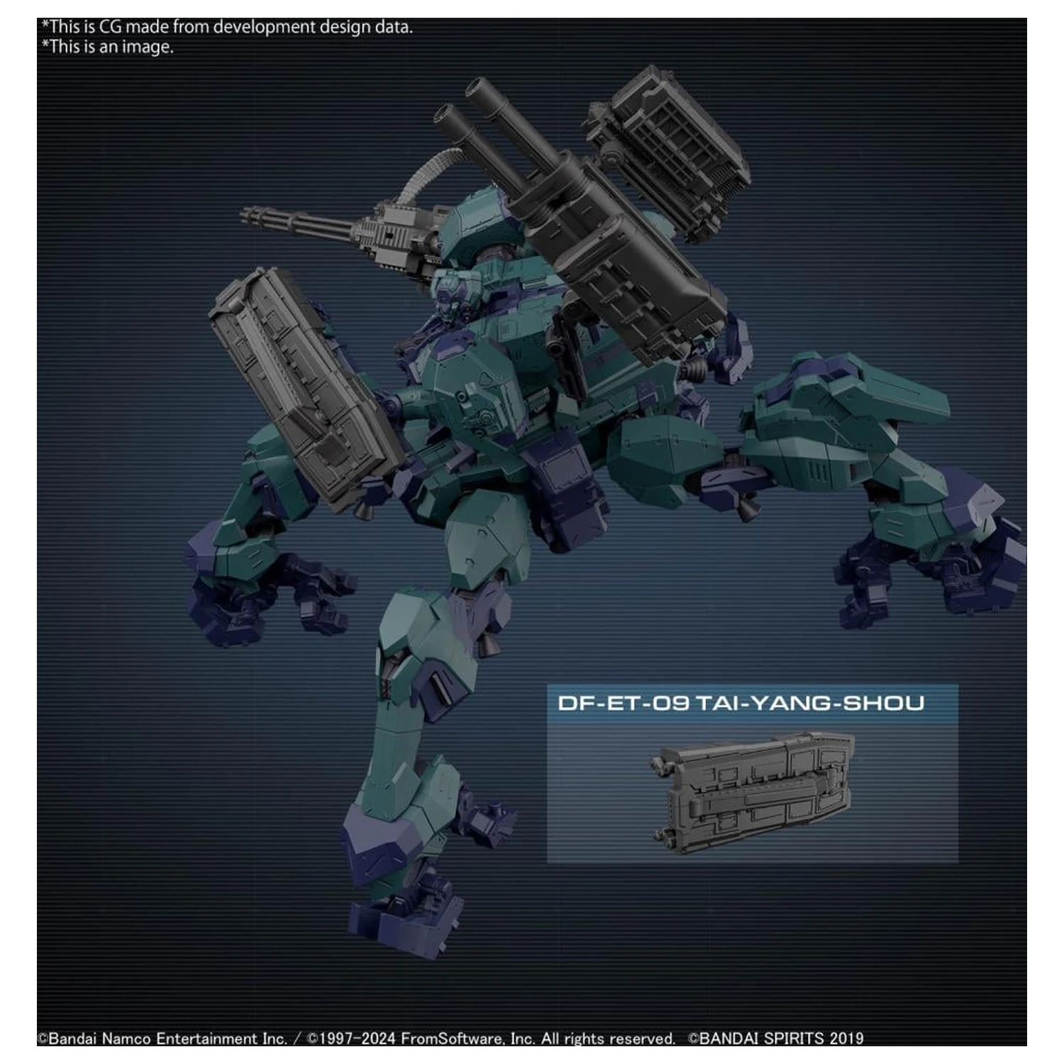 30MM Armored Core VI BD-011 Melander Liger Tail Model Komplet fotografija proizvoda