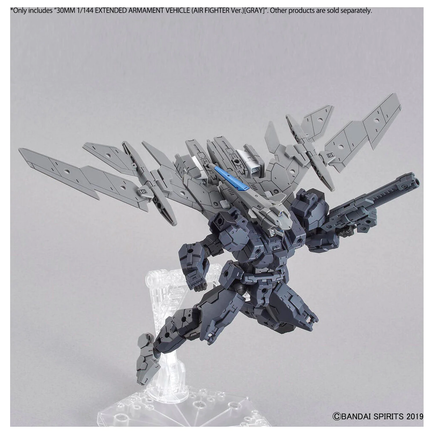 30 mm dodatak kompleta modela proširenja Exa-Vehicle Air Fighter Ver. Grey fotografija proizvoda