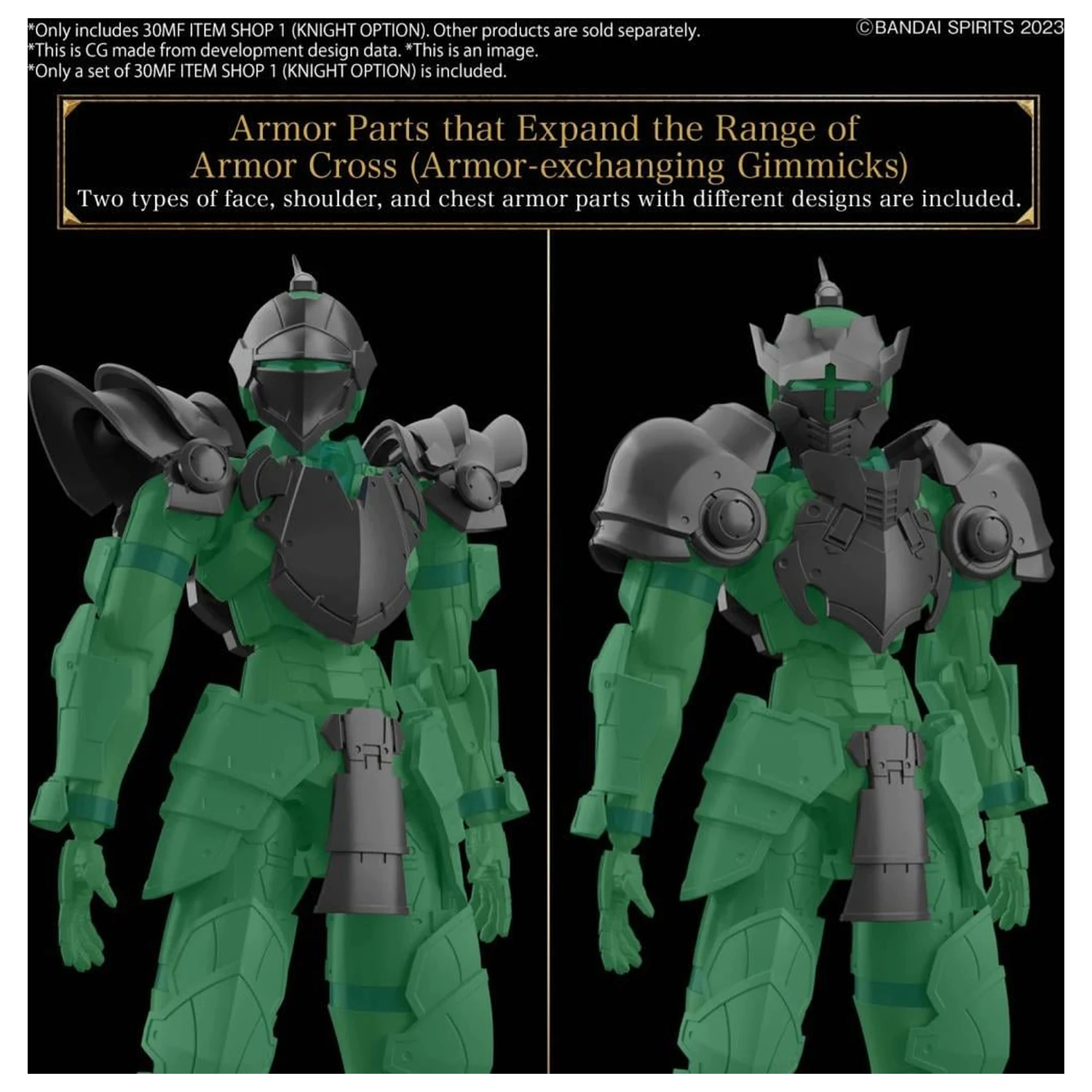 30MM Item Shop 1 (Knight Option) Model Kit fotografija proizvoda