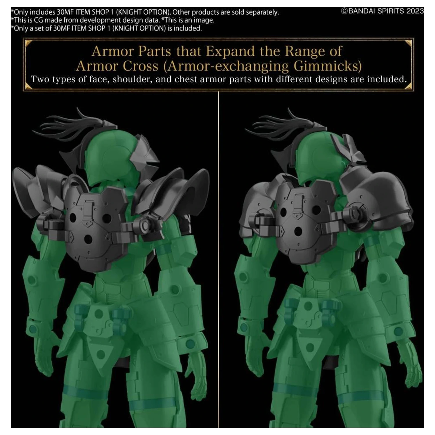 30MM Item Shop 1 (Knight Option) Model Kit fotografija proizvoda