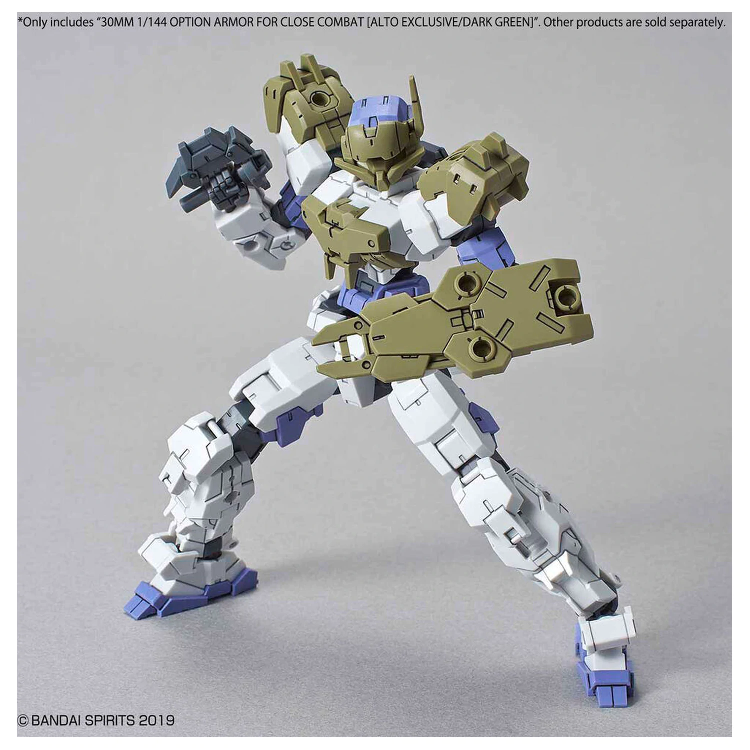 30 mm Opcionalni set oklopa za blisku borbu Tamnozeleni model kit dodatak pakiranje fotografija proizvoda