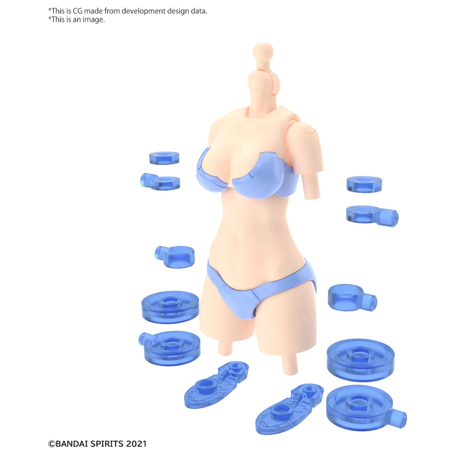 30MS Body Parts Set Type S01 Boja A fotografija proizvoda