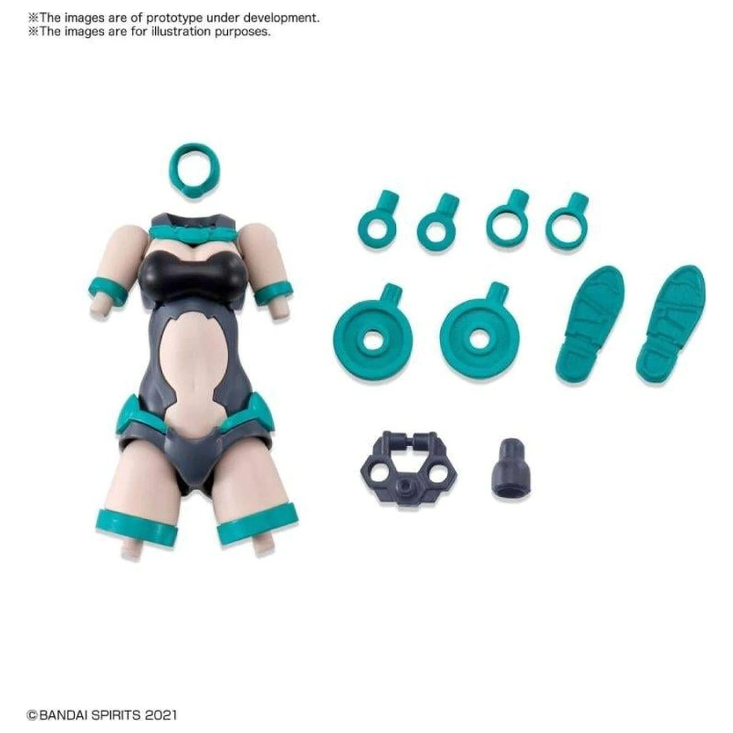 30MS Option Body Parts Tip A01 Model Kit fotografija proizvoda