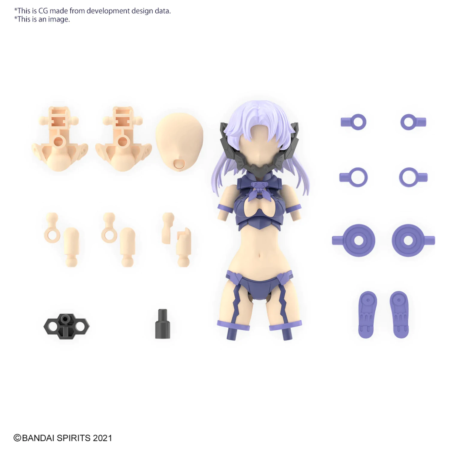 30MS Set dodatnih dijelova 11 (Fang Costume) Color A Model Kit fotografija proizvoda