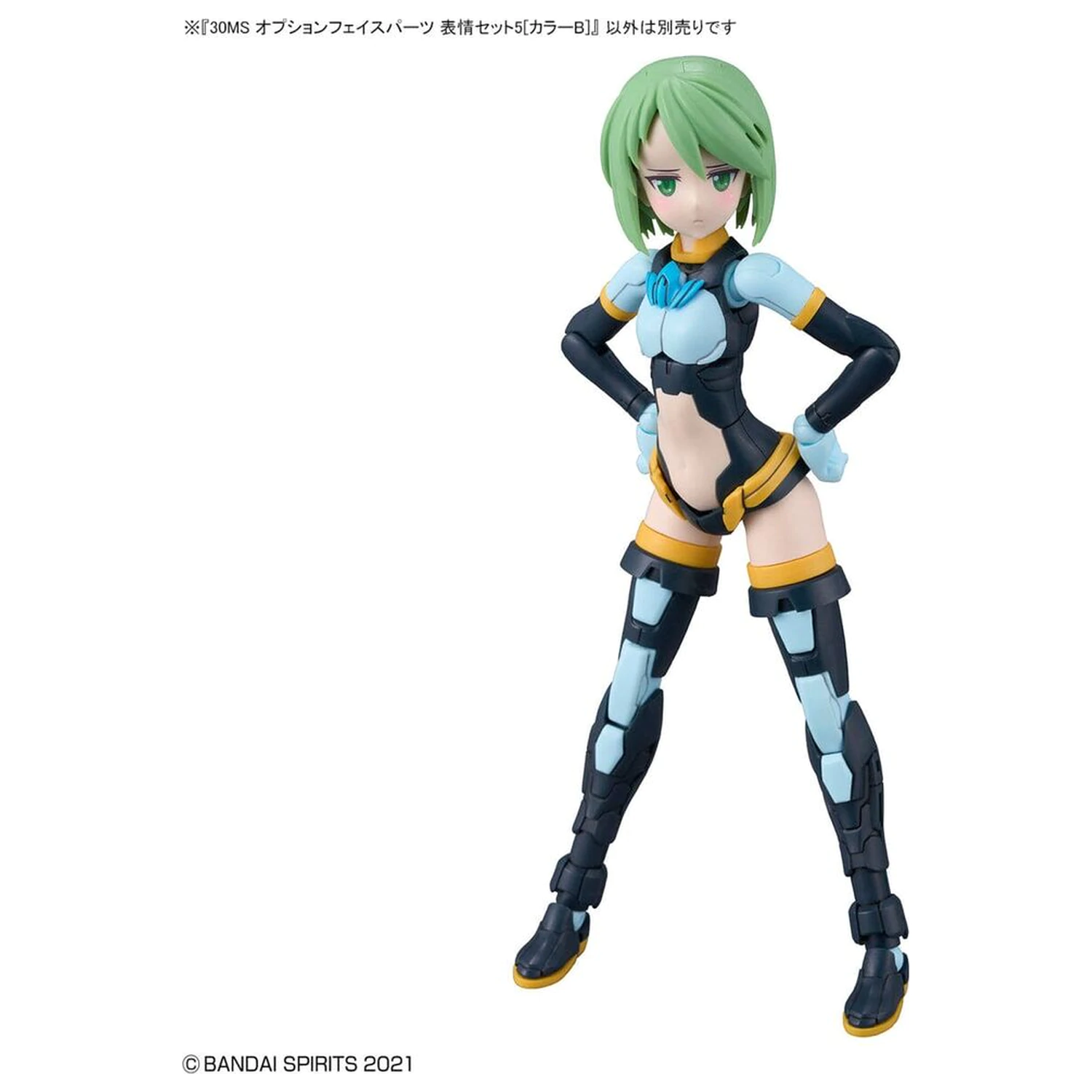 30MS Opcionalni set dijelova za lice 5 boja B fotografija proizvoda