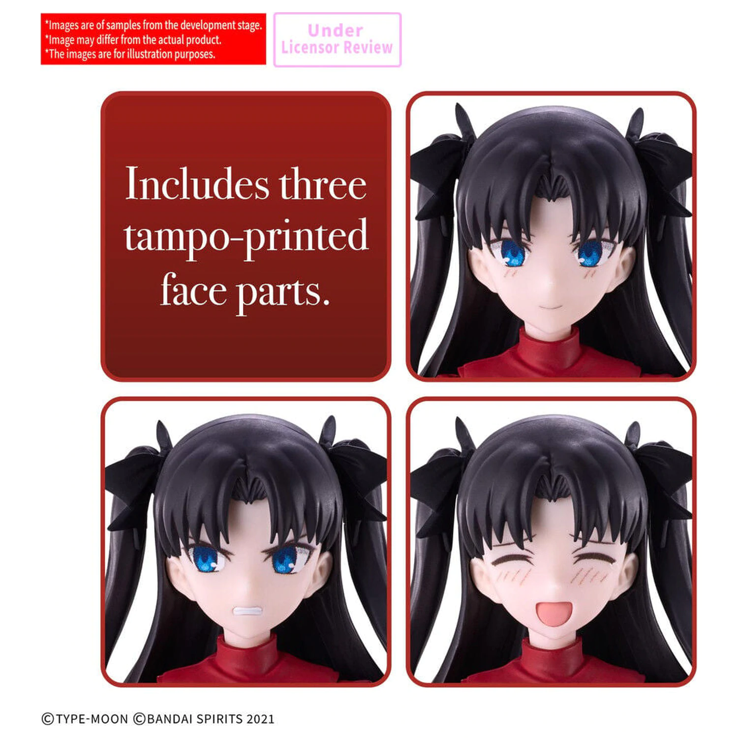 30MS Rin Tohsaka model komplet, osnovna figura 30 Minutes Sisters Fate Stay Night fotografija proizvoda