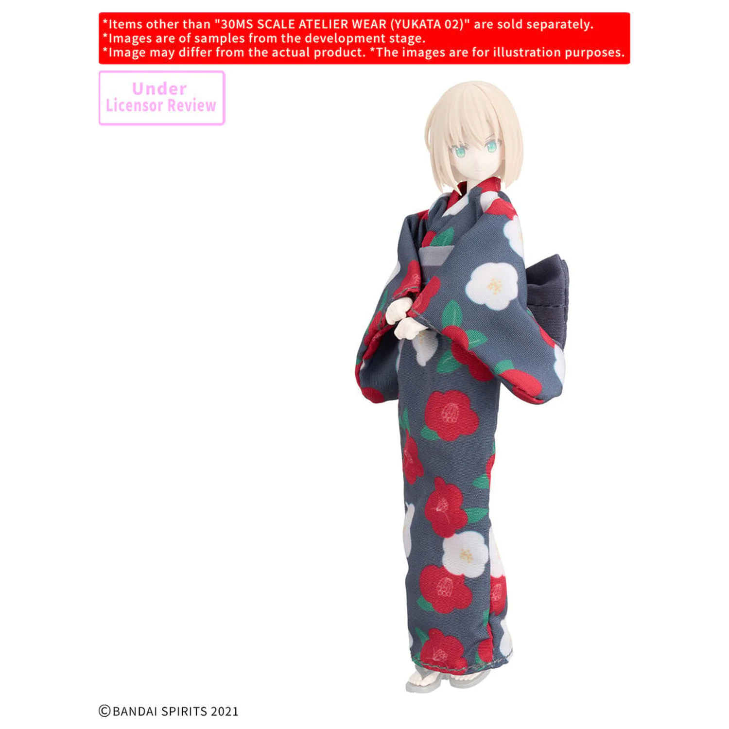 30MS Scale Atelier Wear Yukata 02 set dodataka za odjeću 30 Minutes Sisters fotografija proizvoda