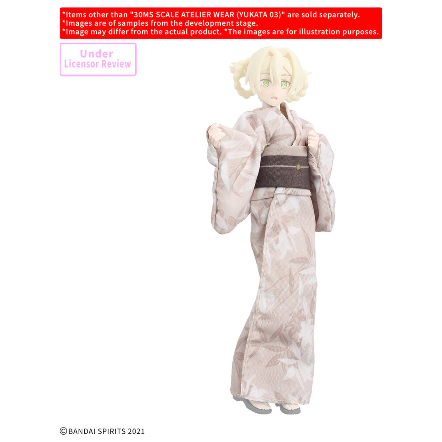 30MS Scale Atelier Wear Yukata 03 Set dodataka za odjeću 30 Minutes Sisters fotografija proizvoda