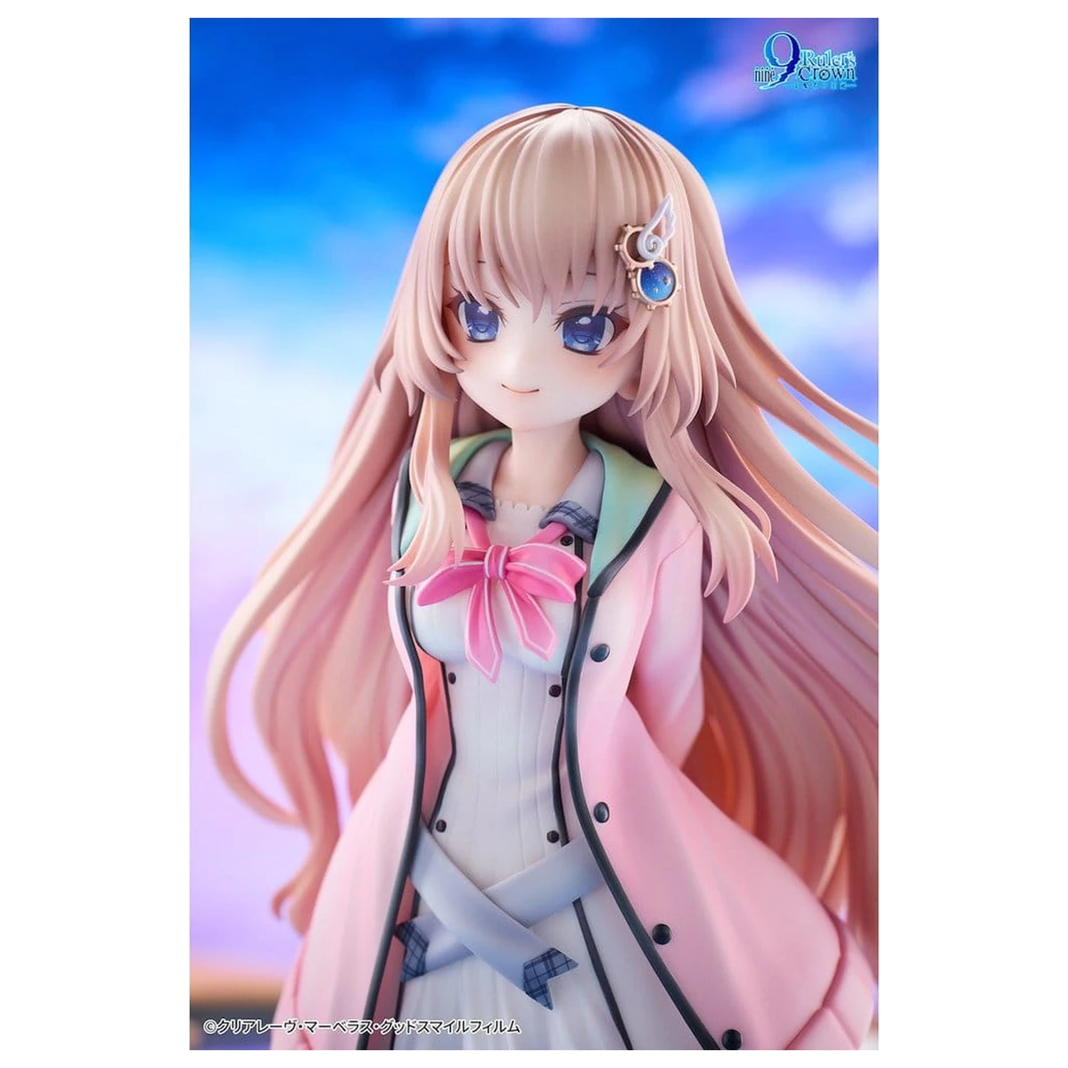 9-nine- PVC figura 1/6 Ruler's Crown Miyako Kujo 25 cm fotografija proizvoda