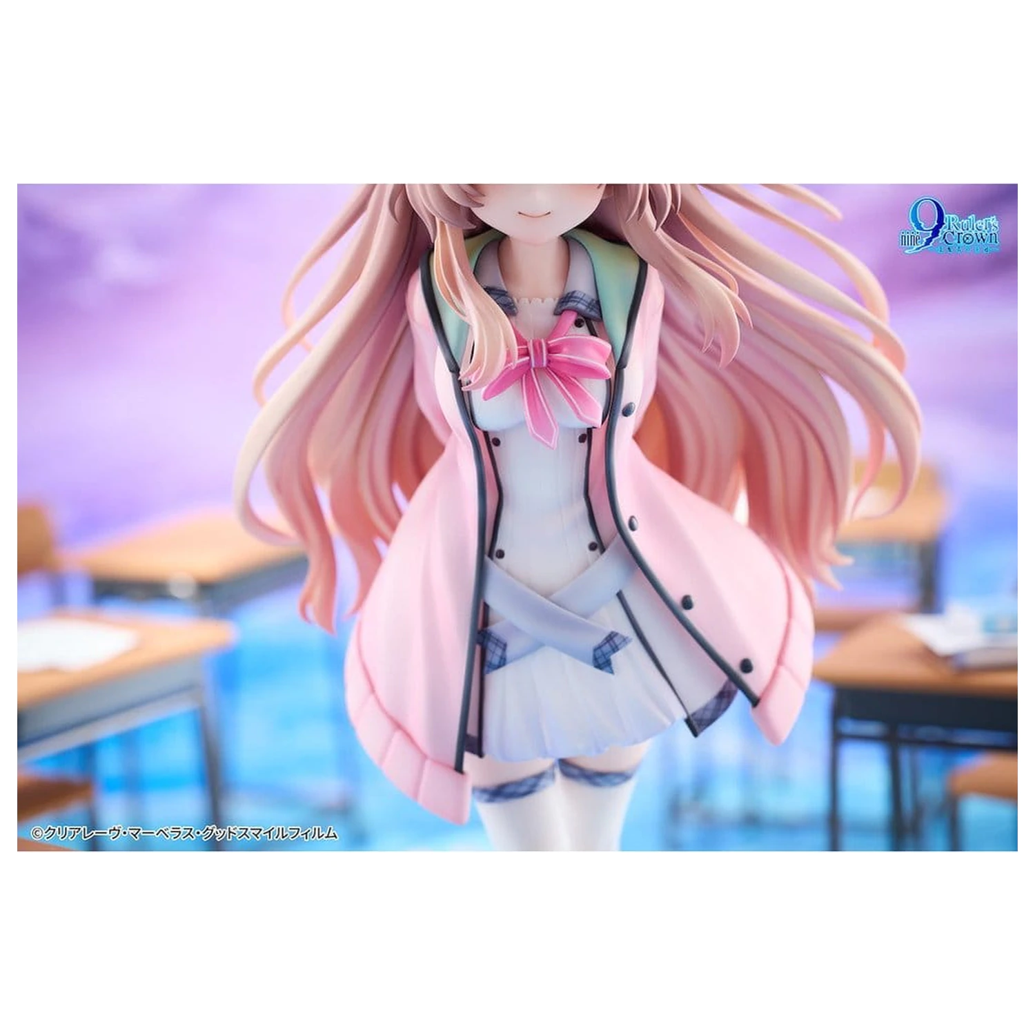 9-nine- PVC figura 1/6 Ruler's Crown Miyako Kujo 25 cm fotografija proizvoda
