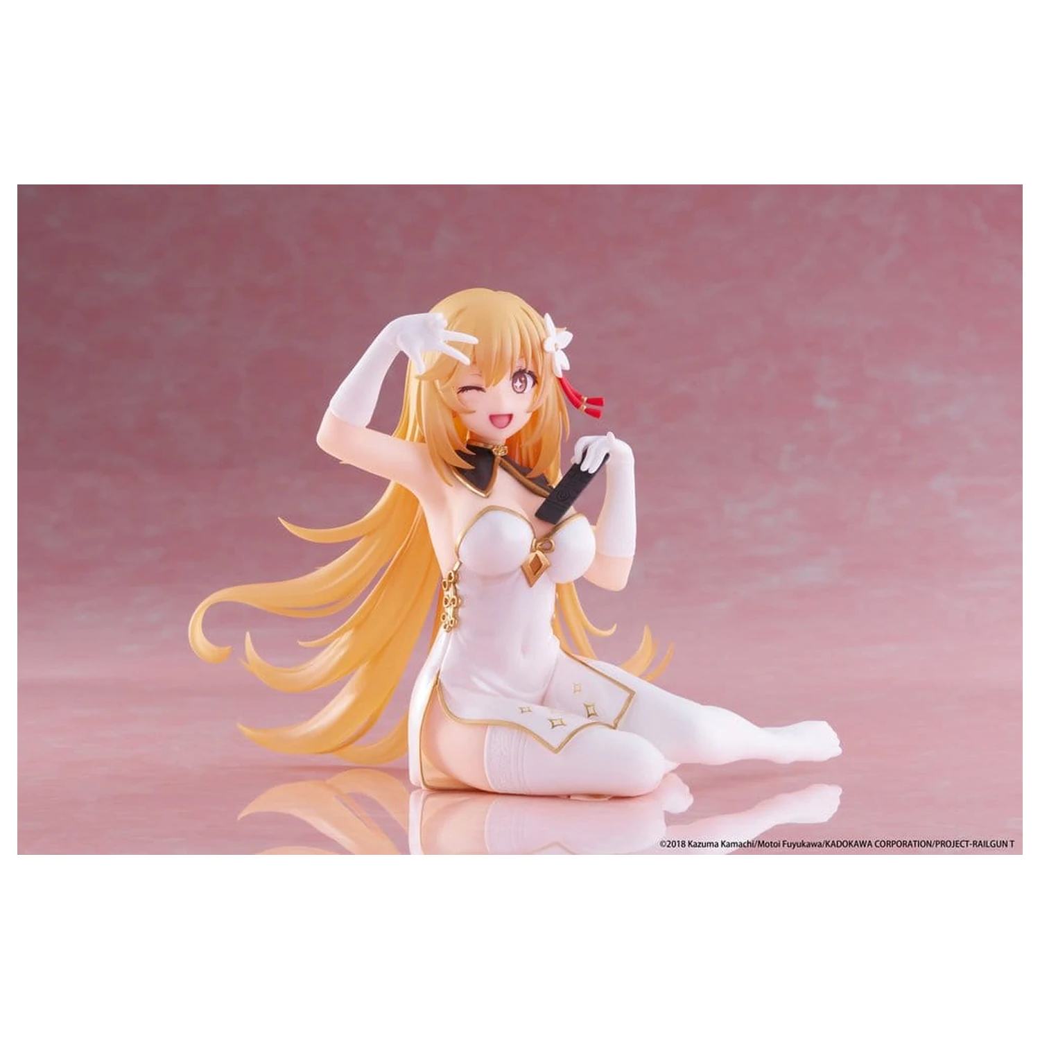 A Certain Scientific Railgun PVC kipić Stolna slatka figura Misaki Shokuho Chinese Dress Ver. 13 cm fotografija proizvoda