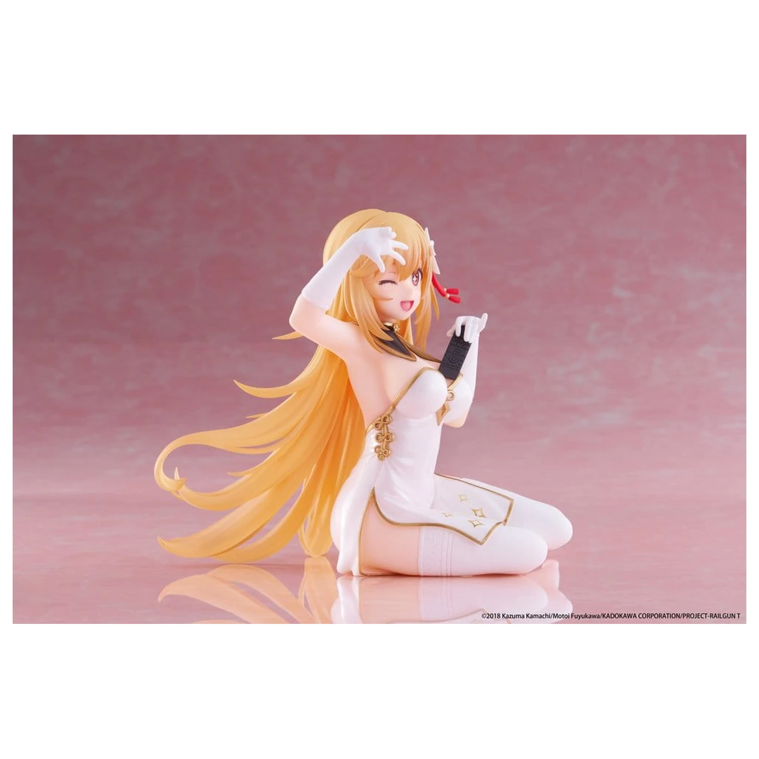 A Certain Scientific Railgun PVC kipić Stolna slatka figura Misaki Shokuho Chinese Dress Ver. 13 cm fotografija proizvoda