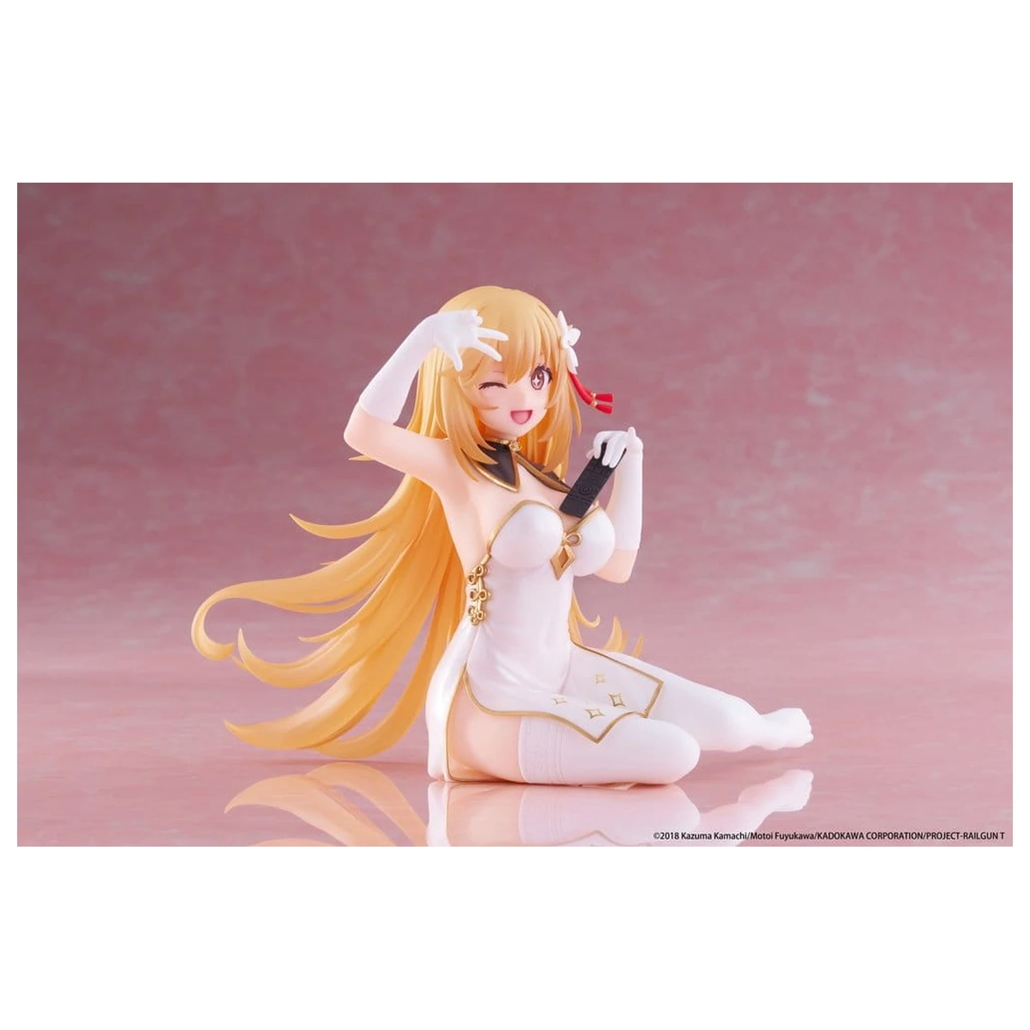 A Certain Scientific Railgun PVC kipić Stolna slatka figura Misaki Shokuho Chinese Dress Ver. 13 cm fotografija proizvoda