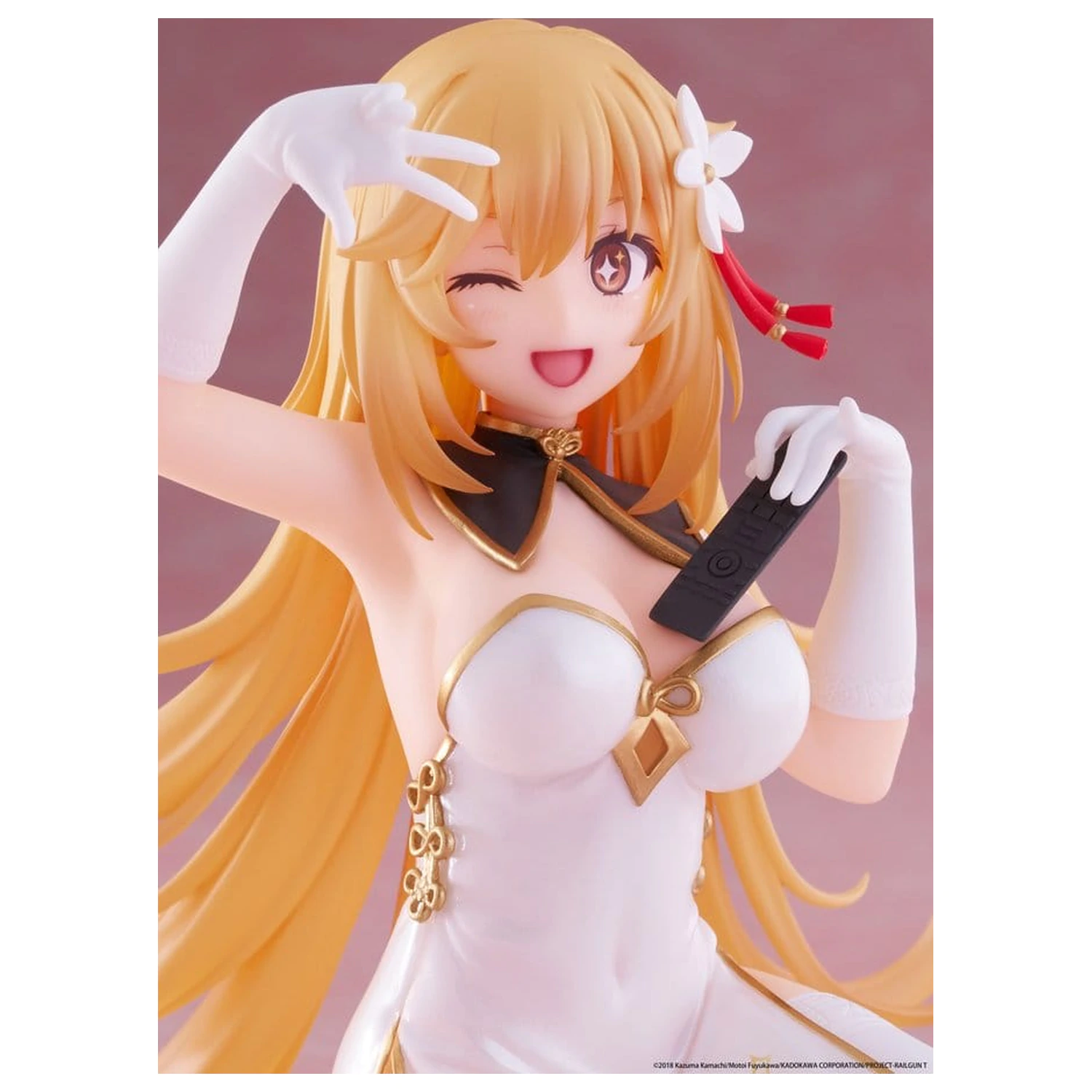 A Certain Scientific Railgun PVC kipić Stolna slatka figura Misaki Shokuho Chinese Dress Ver. 13 cm fotografija proizvoda