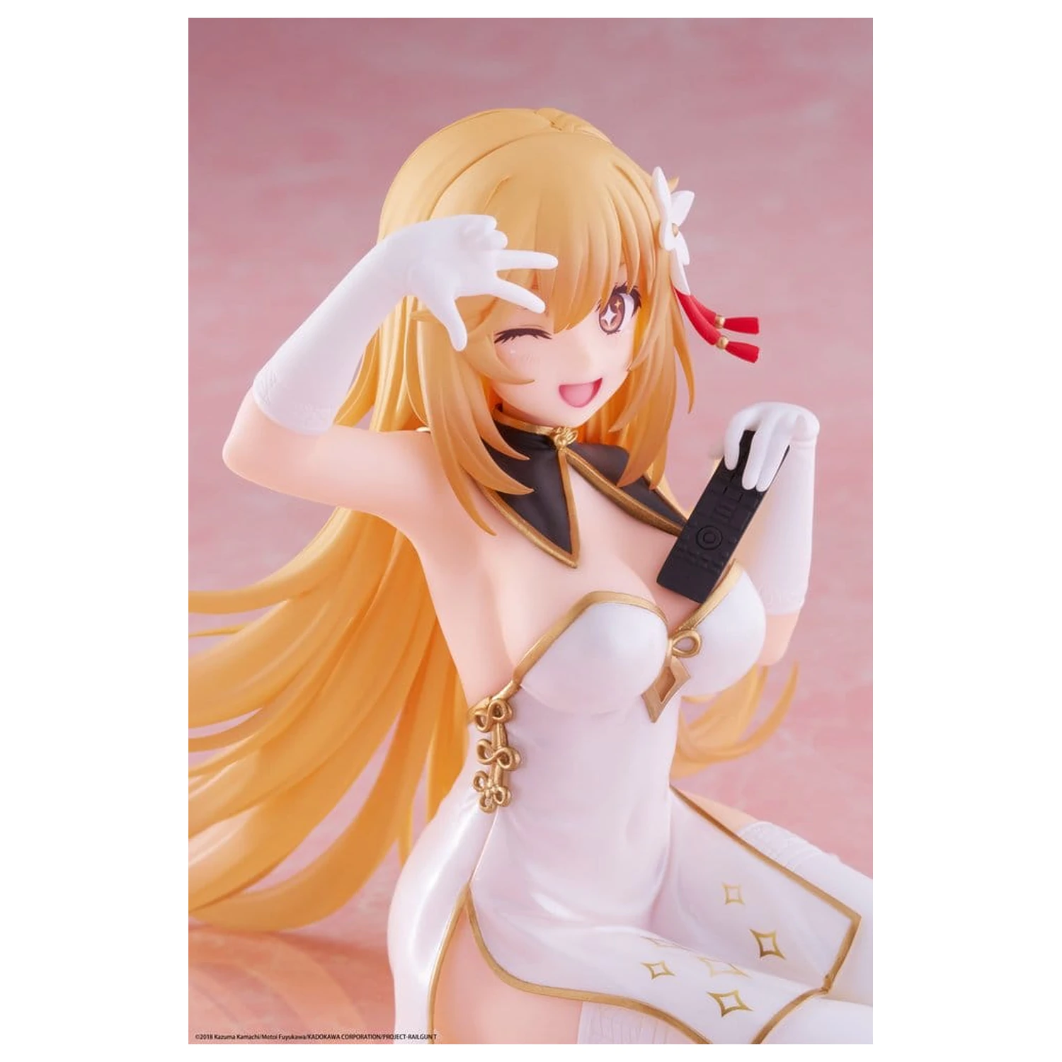 A Certain Scientific Railgun PVC kipić Stolna slatka figura Misaki Shokuho Chinese Dress Ver. 13 cm fotografija proizvoda