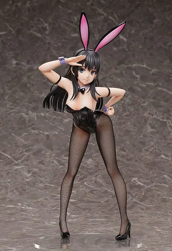 A Certain Scientific Railgun T Kip PVC 1/4 Ruiko Saten: Bunny Ver. 40 cm fotografija proizvoda