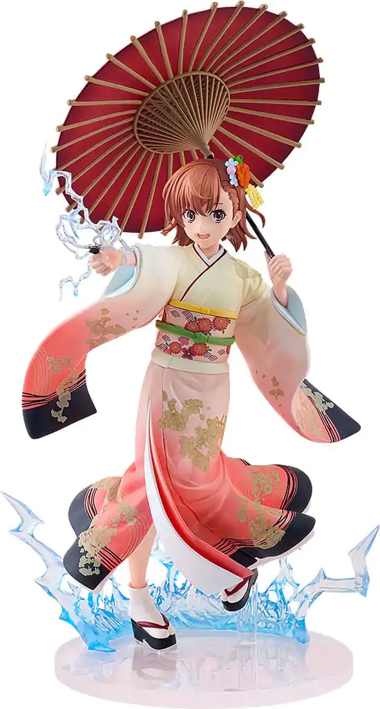 A Certain Scientific Railgun T Statua 1/7 Mikoto Misaka Furisode Kimono Ver. 28 cm fotografija proizvoda