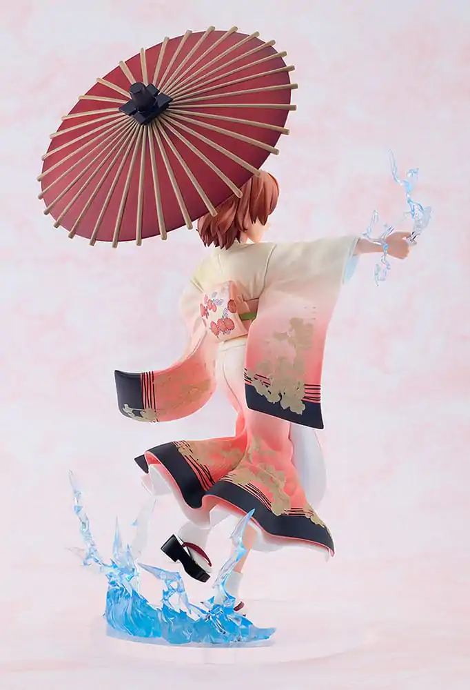 A Certain Scientific Railgun T Statua 1/7 Mikoto Misaka Furisode Kimono Ver. 28 cm fotografija proizvoda