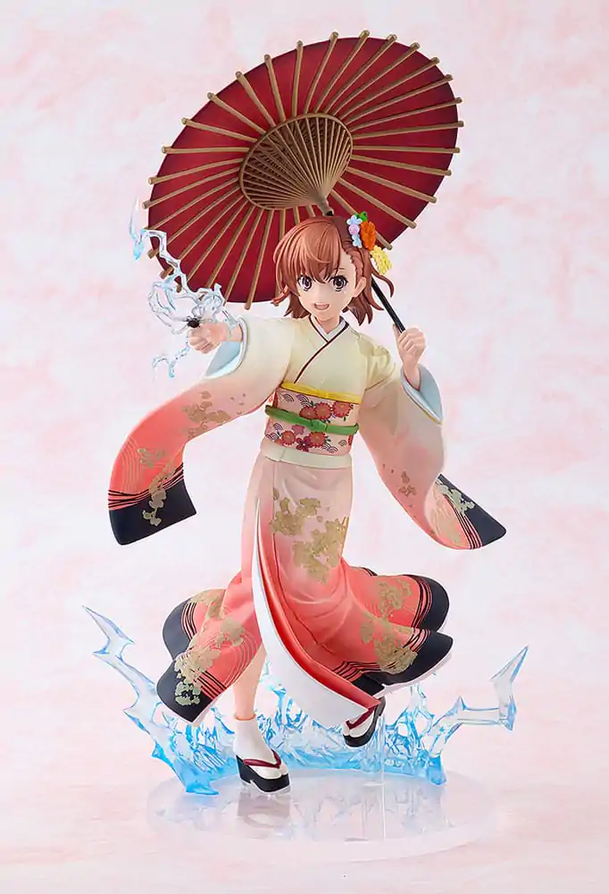 A Certain Scientific Railgun T Statua 1/7 Mikoto Misaka Furisode Kimono Ver. 28 cm fotografija proizvoda