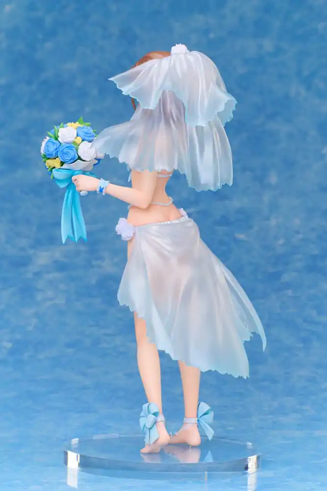 A Certain Scientific Railgun T PVC statua 1/7 Mikoto Misaka Wedding Swimsuit Ver. 25 cm fotografija proizvoda