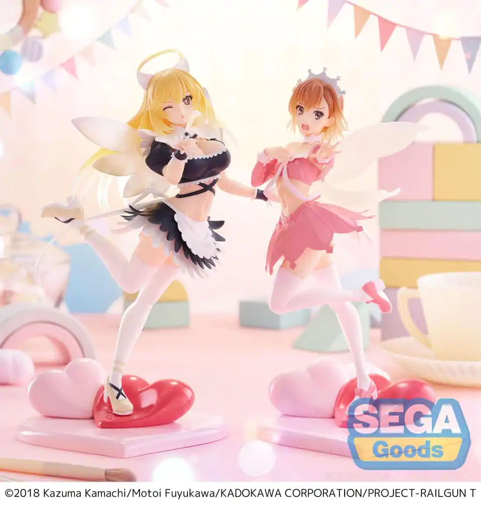 A Certain Scientific Railgun T Luminasta PVC statua Misaki Shokuhou Fallen Angel Maid 20 cm fotografija proizvoda