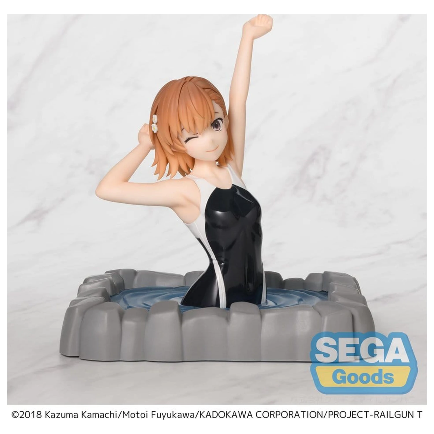A Certain Scientific Railgun T Thermae Utopia PVC Statua Mikoto Misaka 14 cm fotografija proizvoda