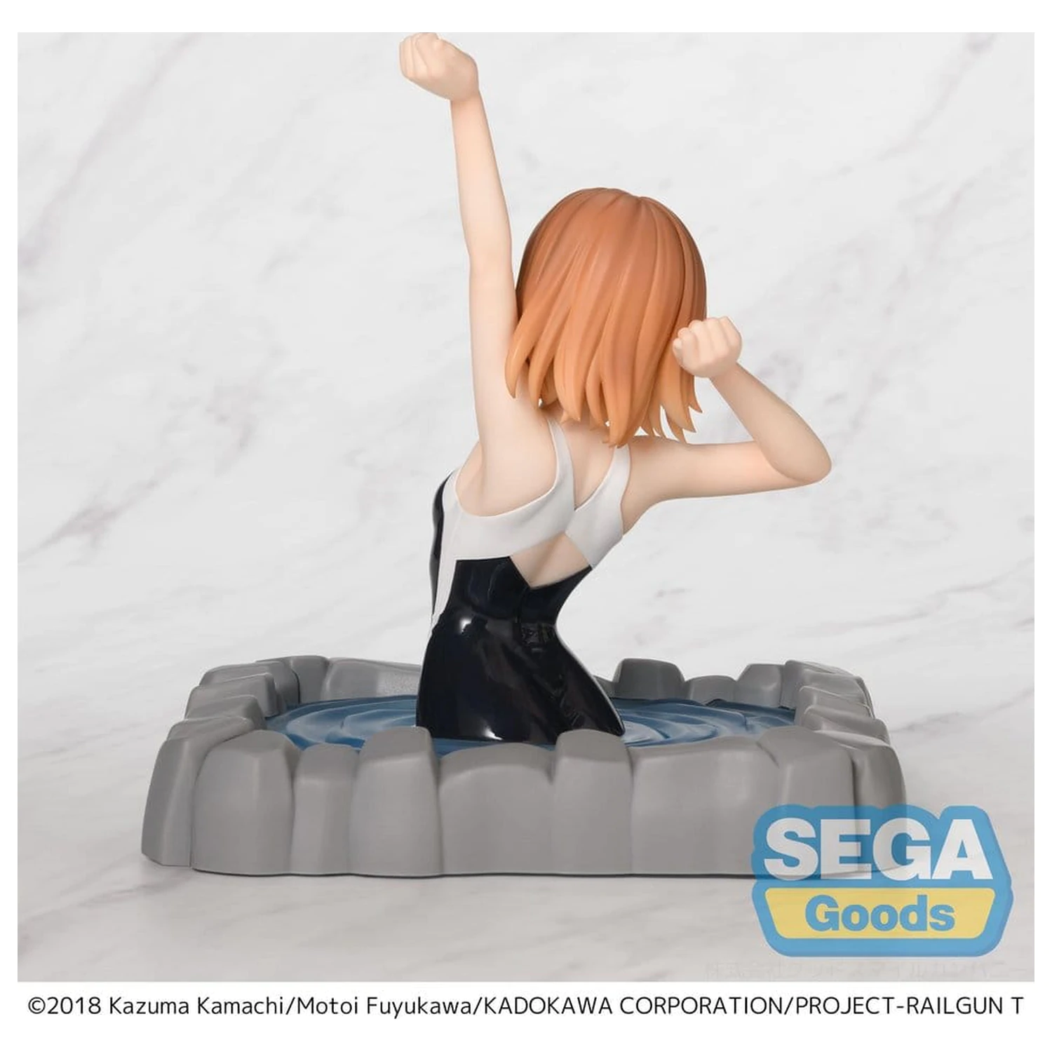 A Certain Scientific Railgun T Thermae Utopia PVC Statua Mikoto Misaka 14 cm fotografija proizvoda