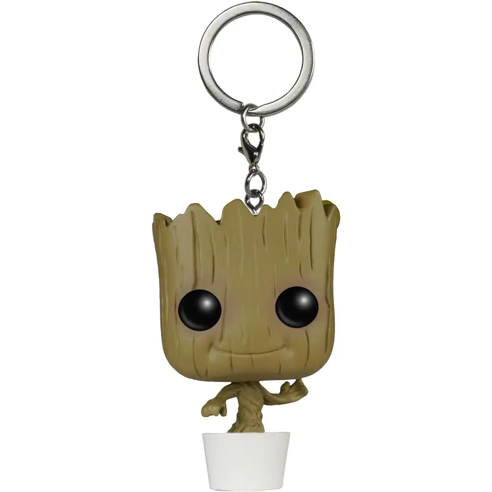 Guardians of the Galaxy Pocket POP! Vinilni privjesak za ključeve Dancing Groot 4 cm fotografija proizvoda