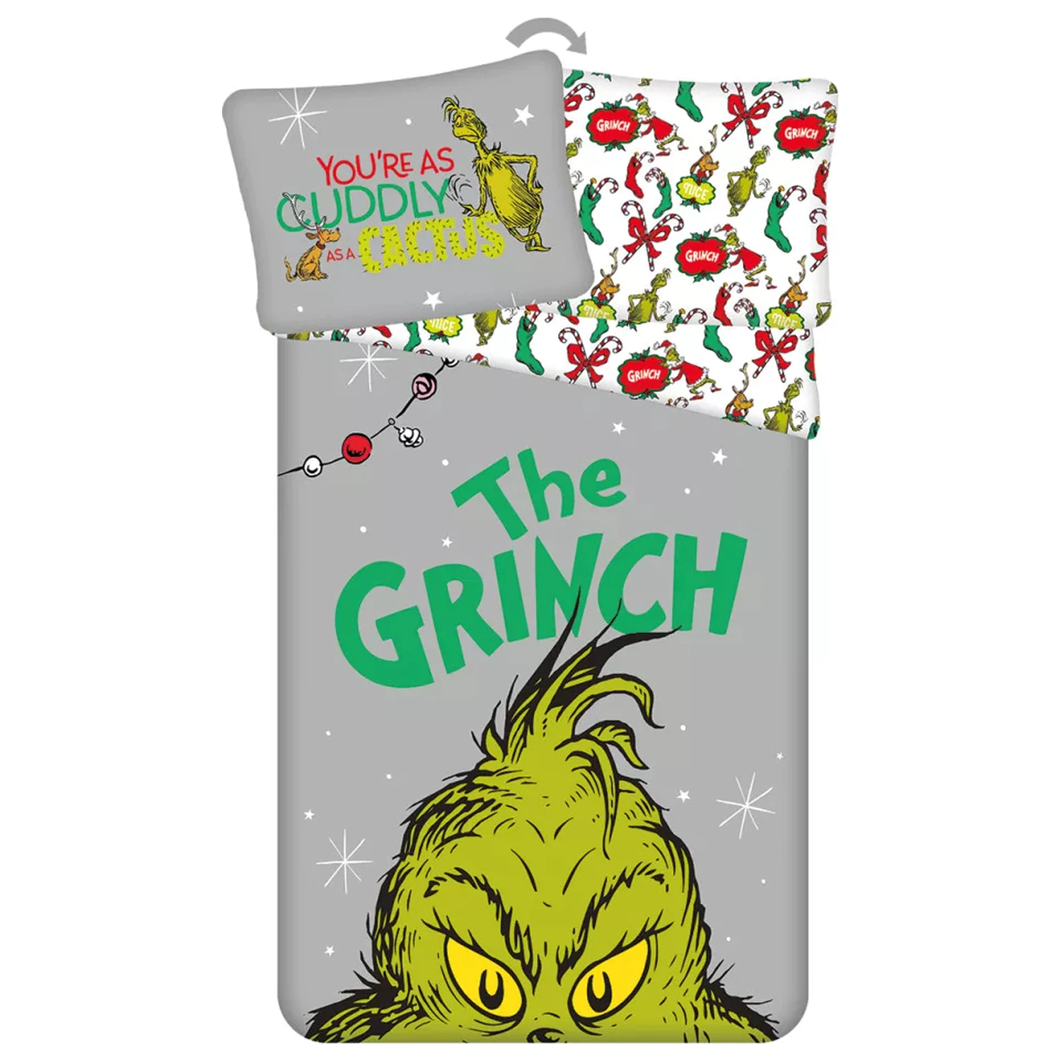 How the Grinch Stole Christmas udobna navlaka za poplun fotografija proizvoda