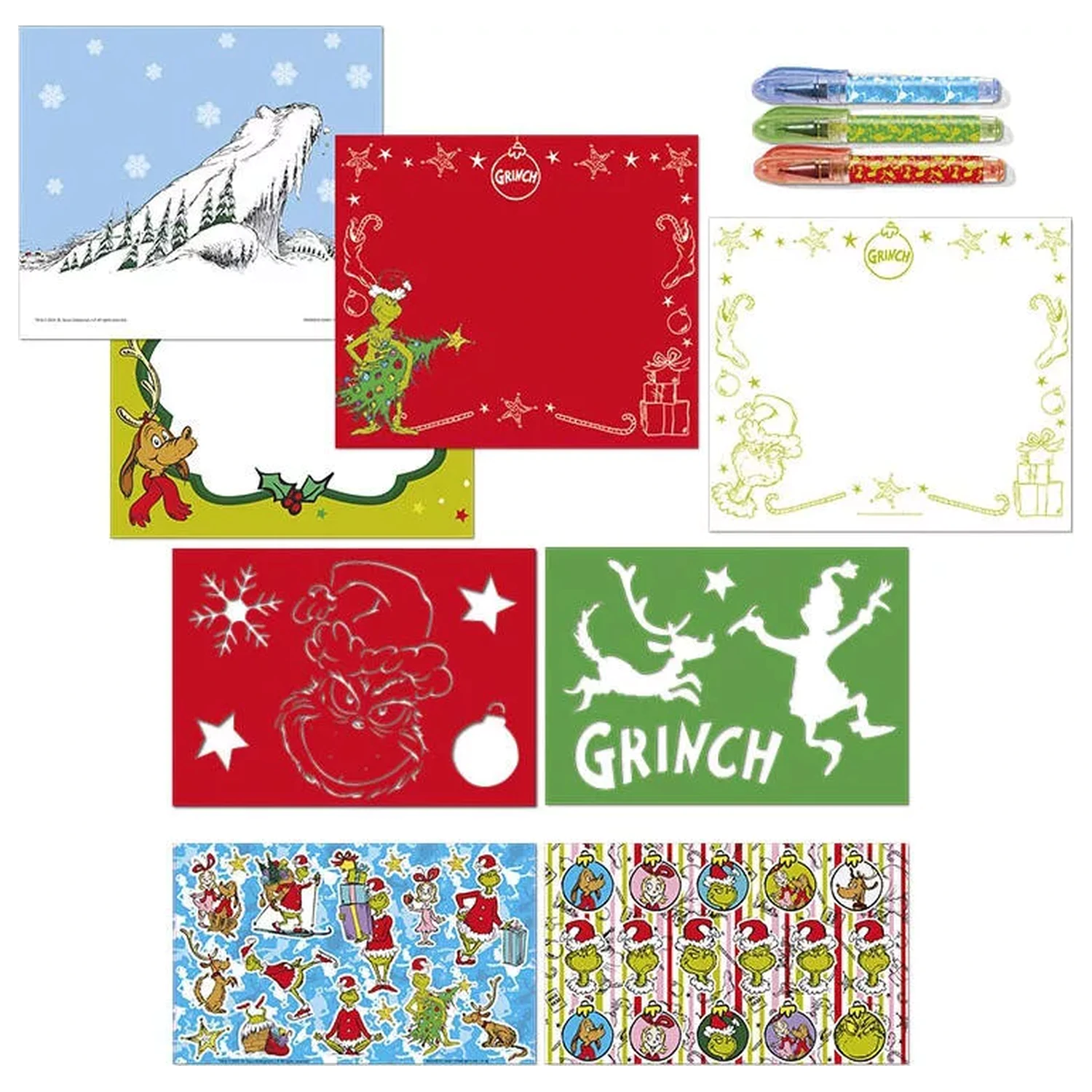The Grinch Dr. Seuss set za aktivnosti fotografija proizvoda