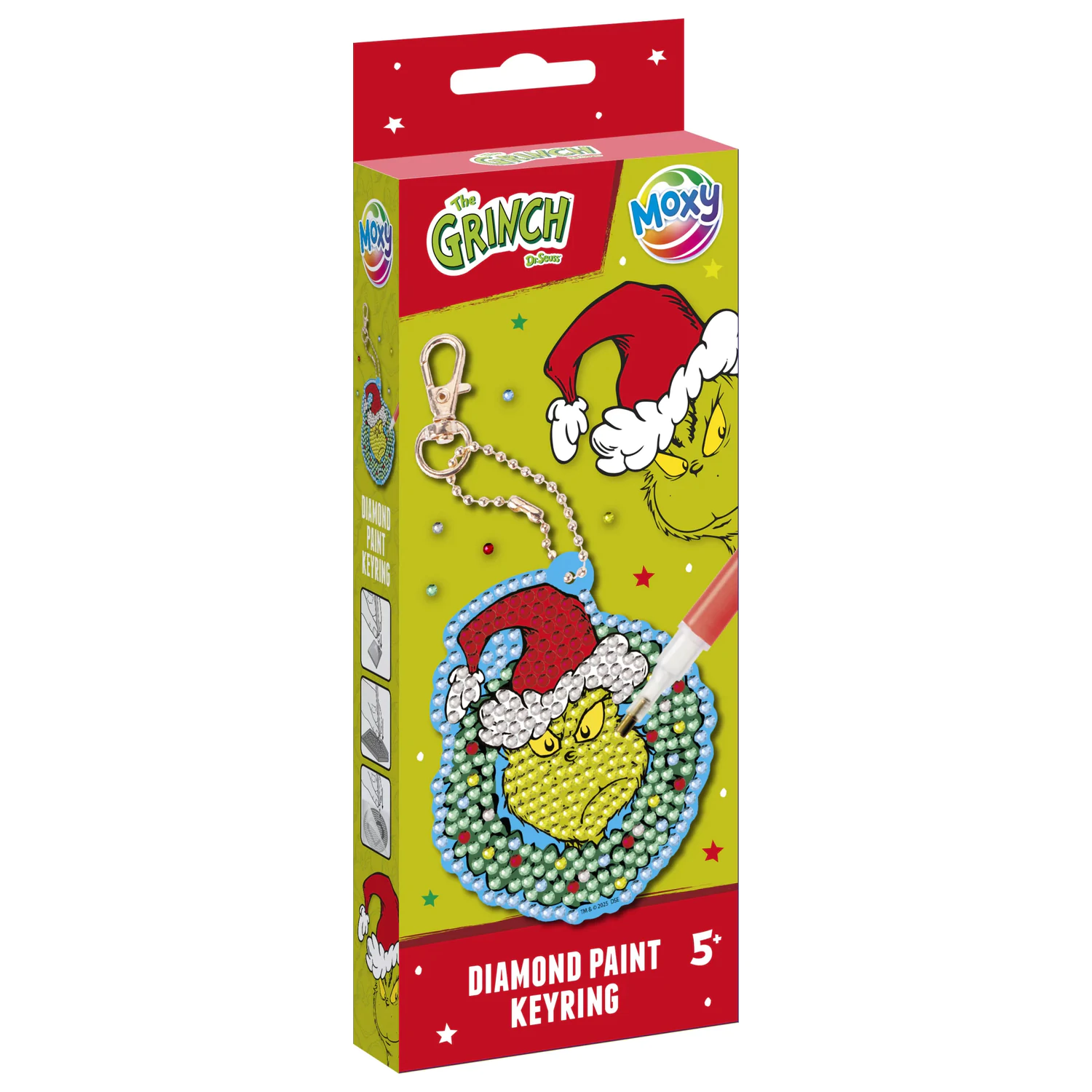 The Grinch Dr Seuss Diamond Dotz Set za izradu privjesaka za ključeve fotografija proizvoda