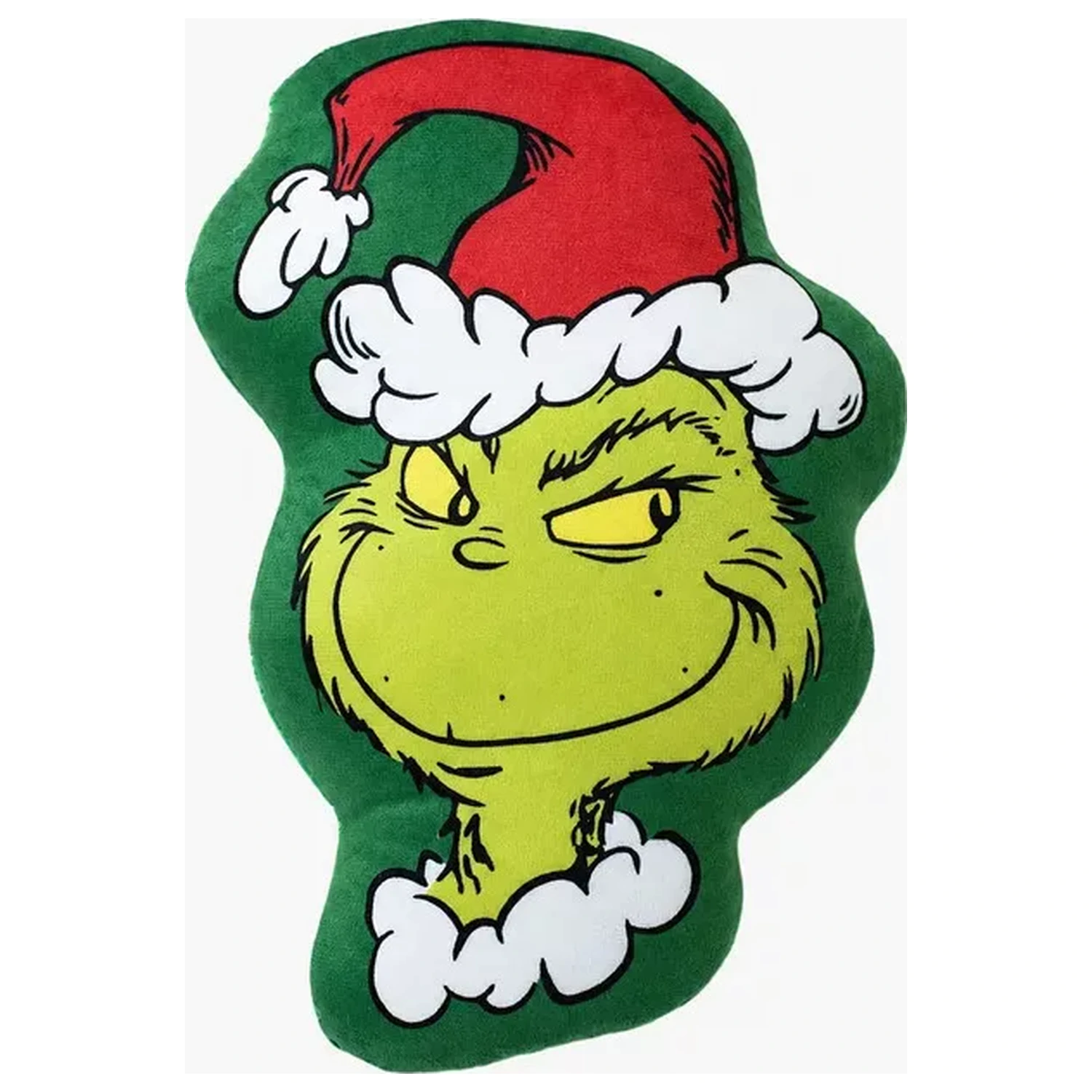 The Grinch Green Smile oblikovani jastuk, ukrasni jastuk 36x23 cm fotografija proizvoda