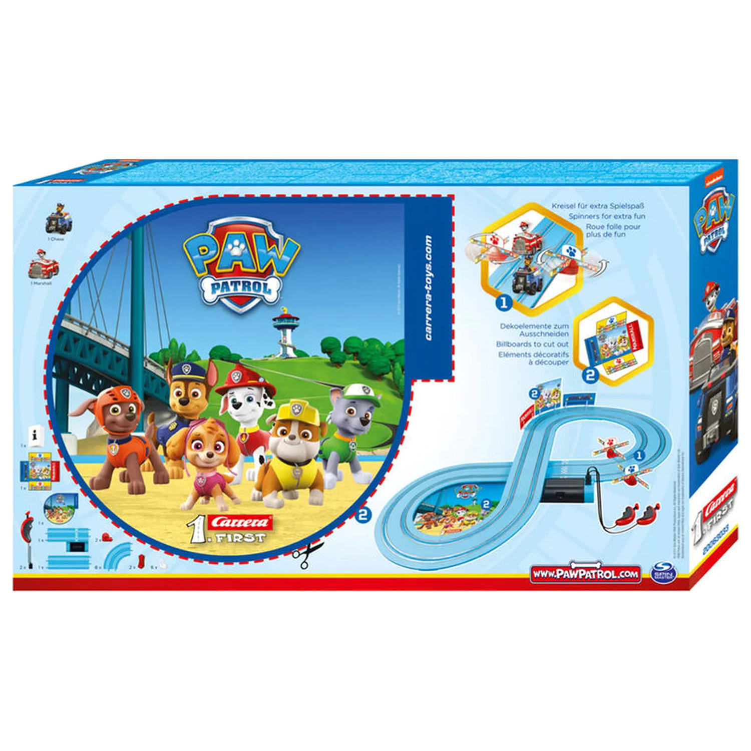 Paw Patrol Chase & Marshall trkaća staza fotografija proizvoda