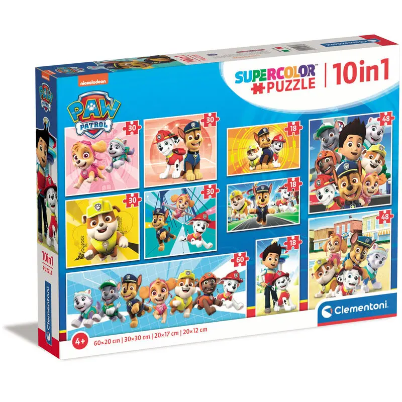 Paw Patrol puzzle 18+30+48+60 dijelova fotografija proizvoda