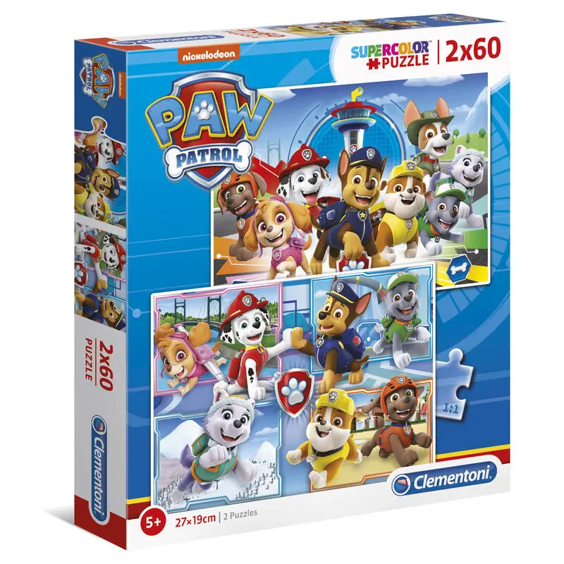 Paw Patrol puzzle 2x60 komada fotografija proizvoda