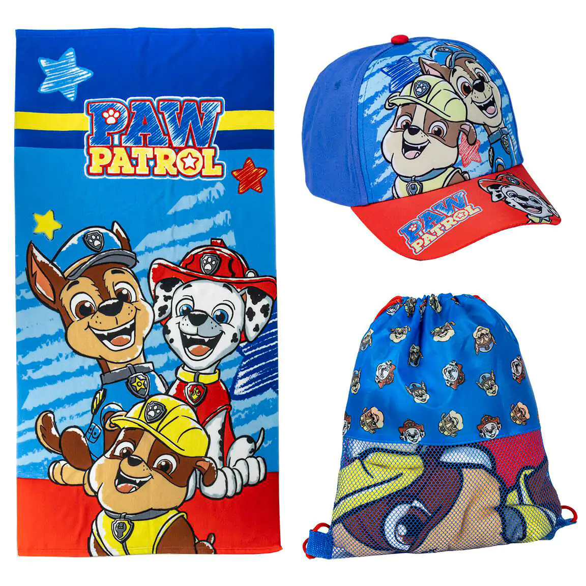 Paw Patrol set ručnik + torba + kapa fotografija proizvoda