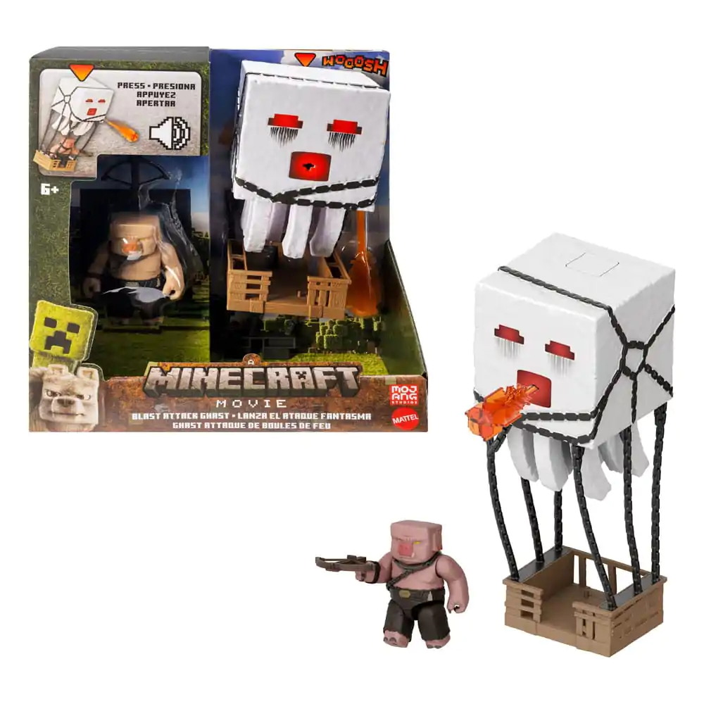 Minecraft Movie akcijska figura Blast Attack Ghast 25 cm fotografija proizvoda