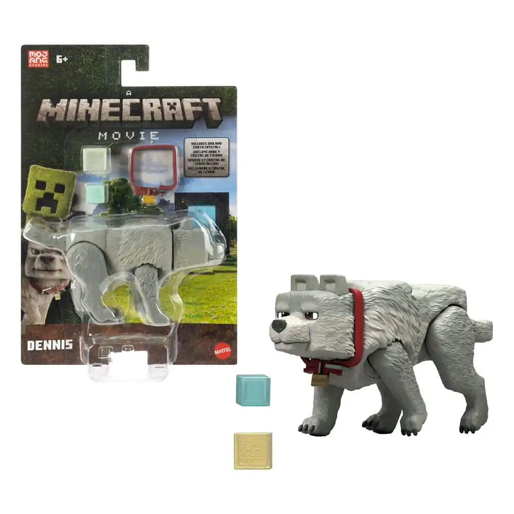 Minecraft Movie akcijska figura Dennis the Wolf 10 cm fotografija proizvoda