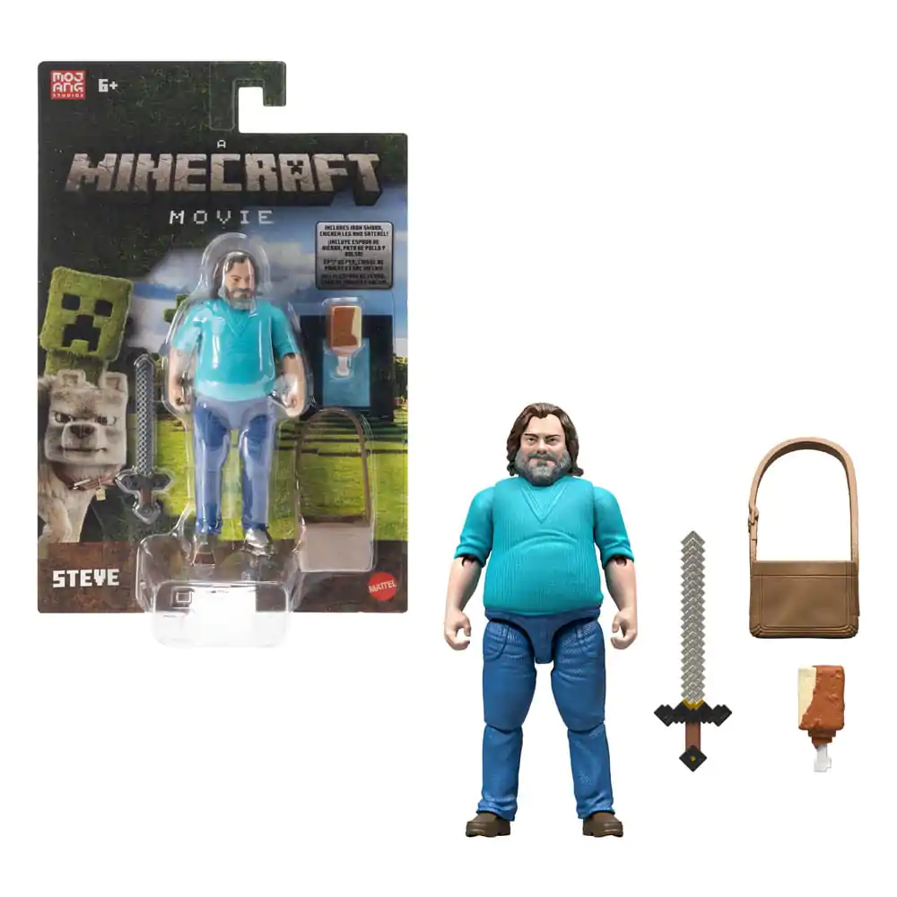 Minecraft Movie akcijska figura Steve 10 cm fotografija proizvoda