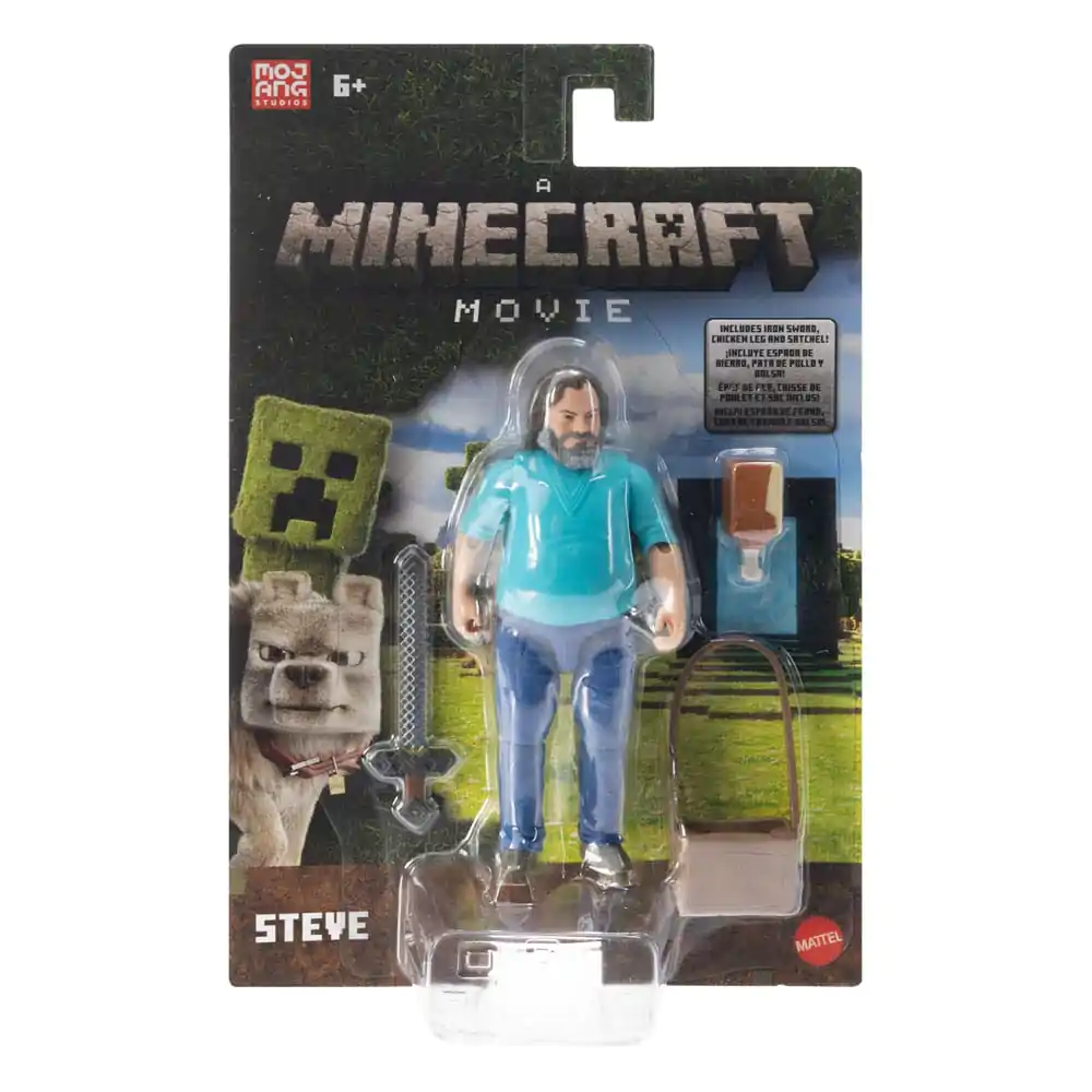 Minecraft Movie akcijska figura Steve 10 cm fotografija proizvoda