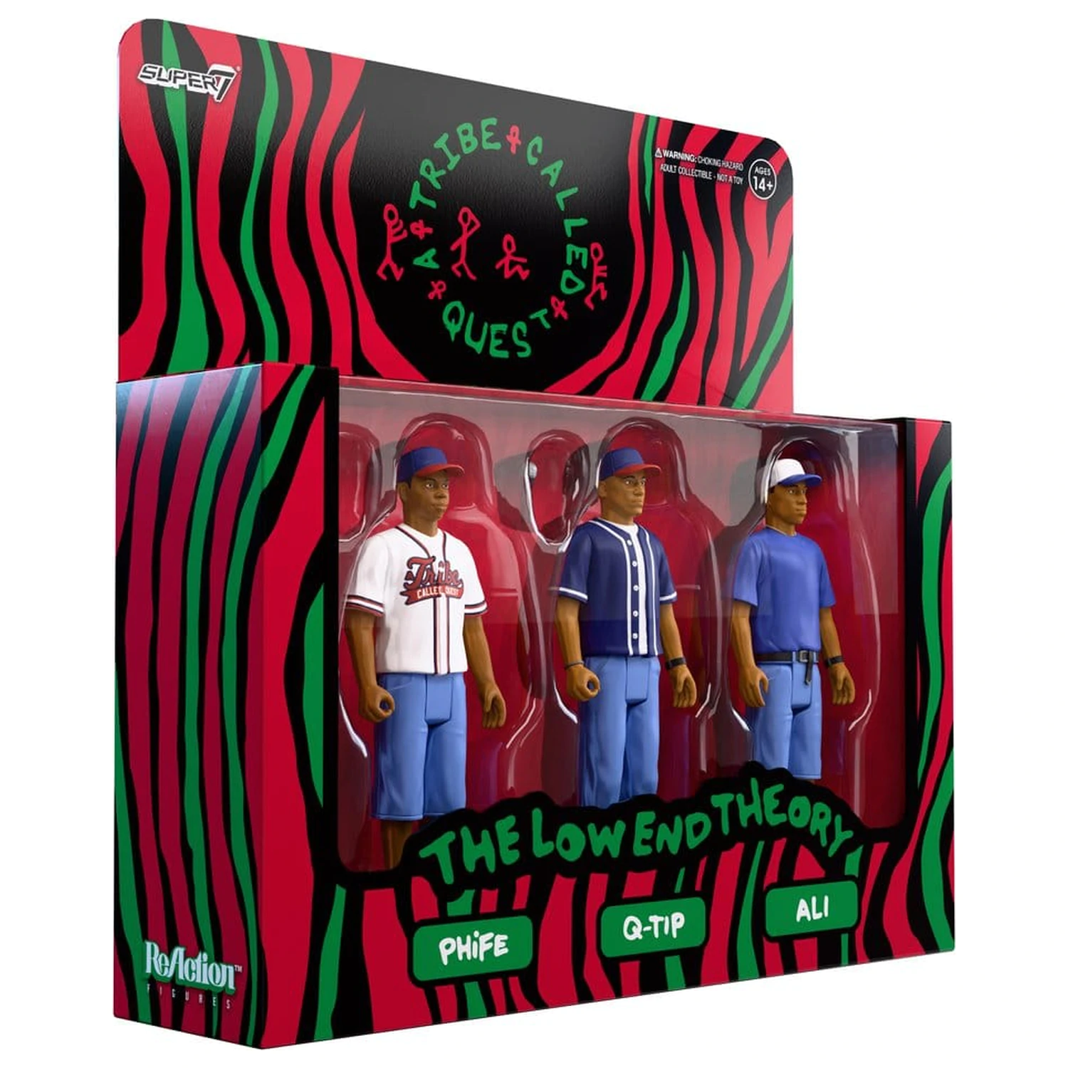 A Tribe Called Quest ReAction akcijske figure 3-pakiranje The Low End Theory fotografija proizvoda