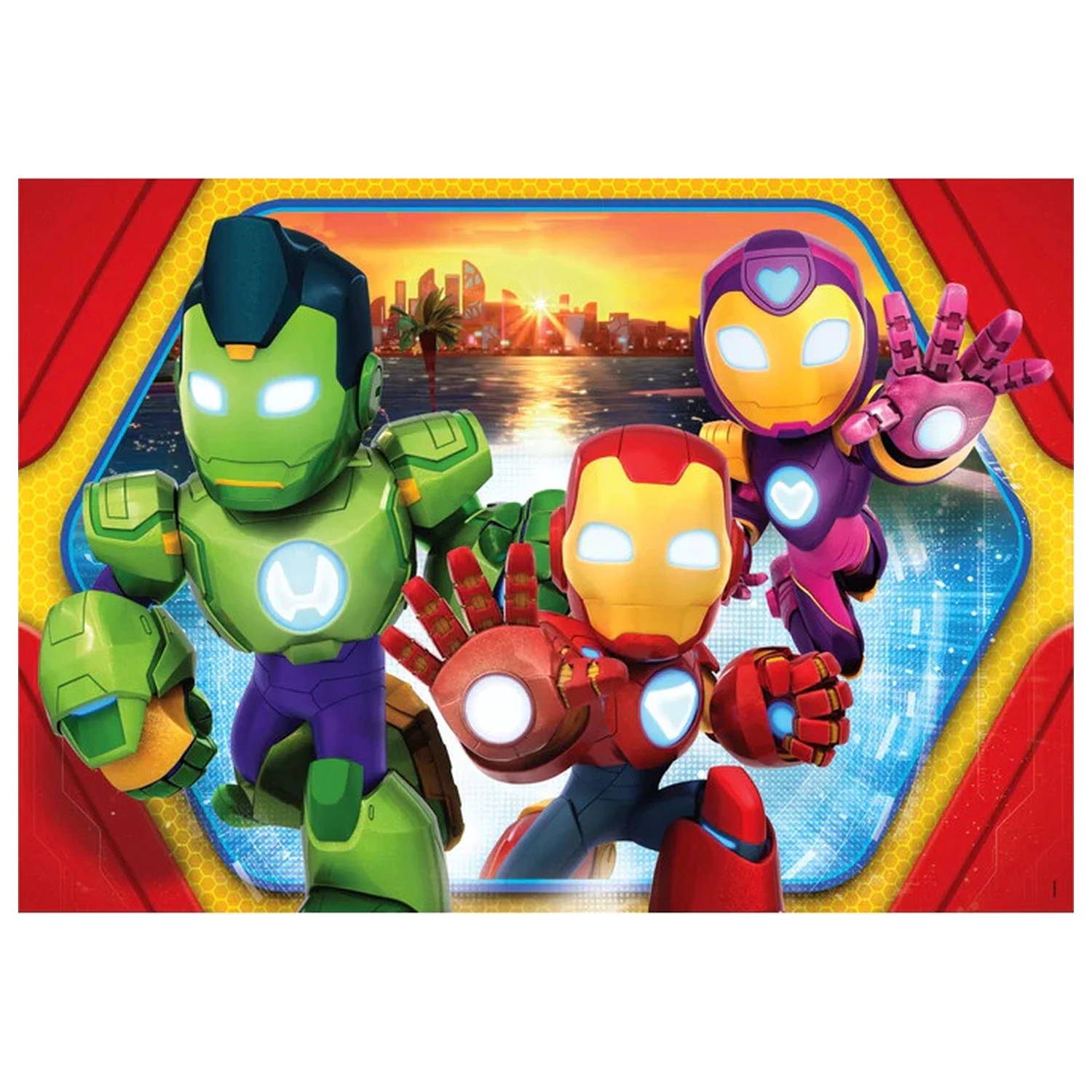 Iron Man and the Hero Squad puzzle od 24 dijelova fotografija proizvoda