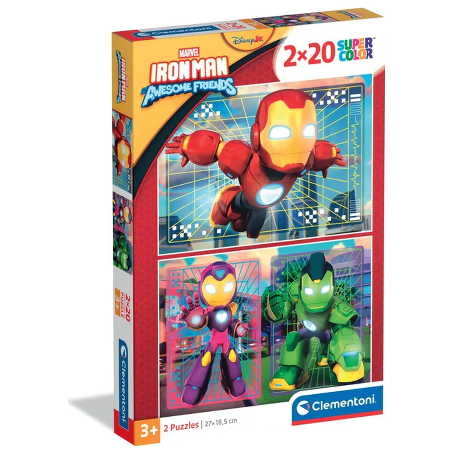 Iron Man and His Hero Squad Puzzle, 2x20 komada fotografija proizvoda