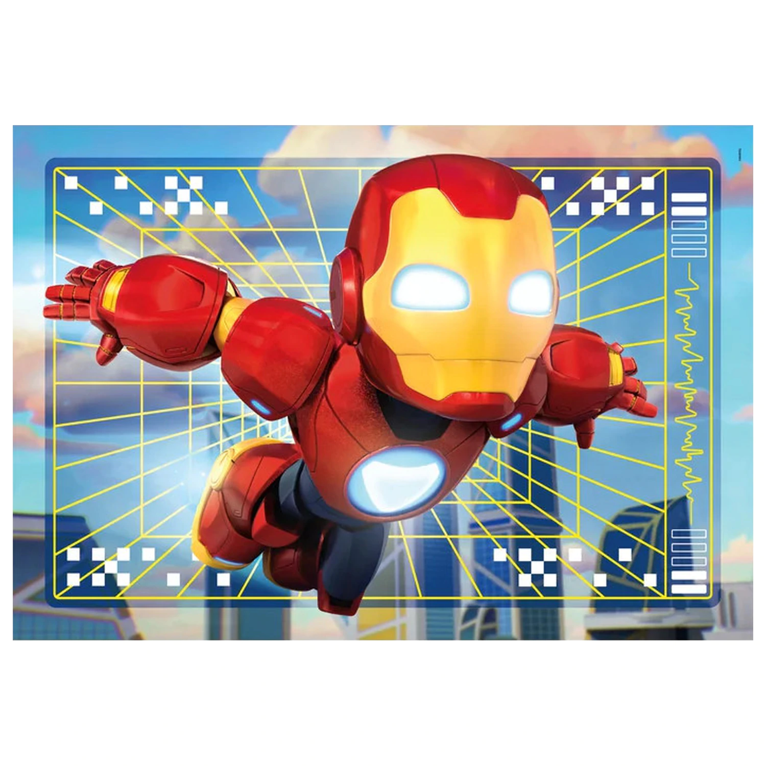 Iron Man and His Hero Squad Puzzle, 2x20 komada fotografija proizvoda