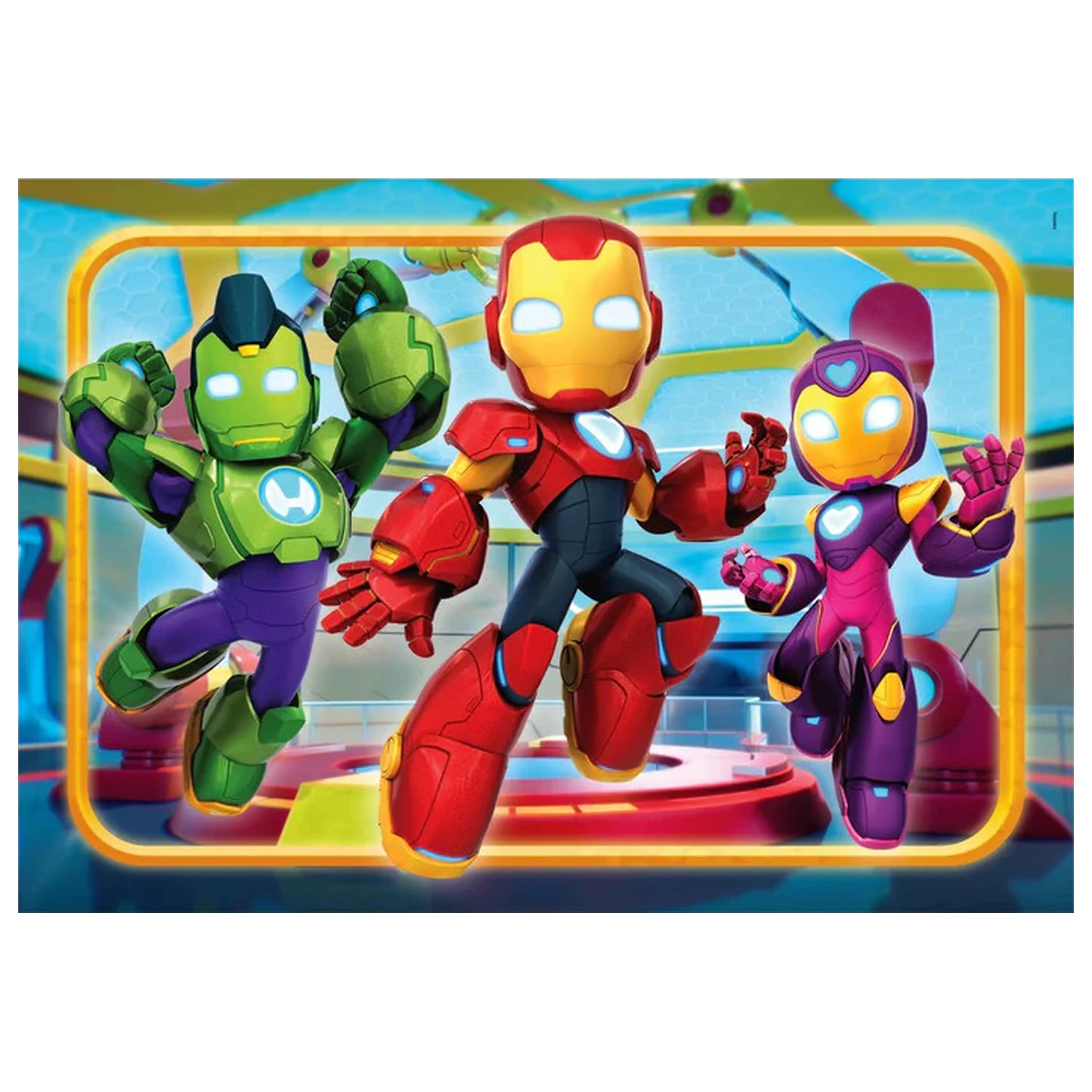 Iron Man and His Super Team Trio slagalica od 30 komada fotografija proizvoda