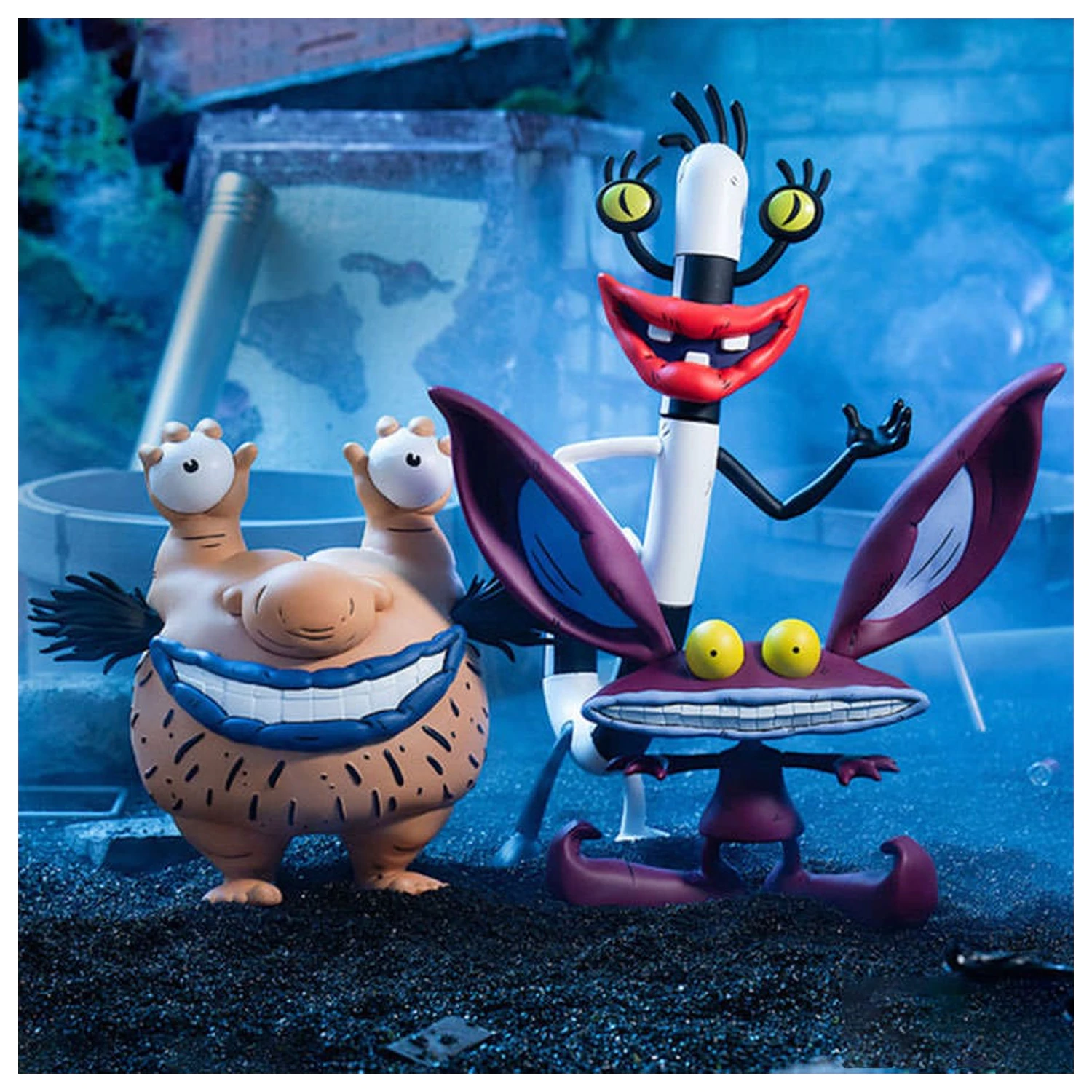 Aaahh!!! Real Monsters PVC figura, paket od 3 komada: Ickis, Oblina & Krumm fotografija proizvoda