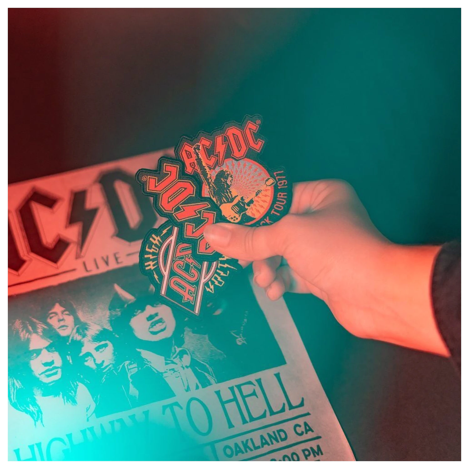 AC/DC set od 3 zakrpe fotografija proizvoda