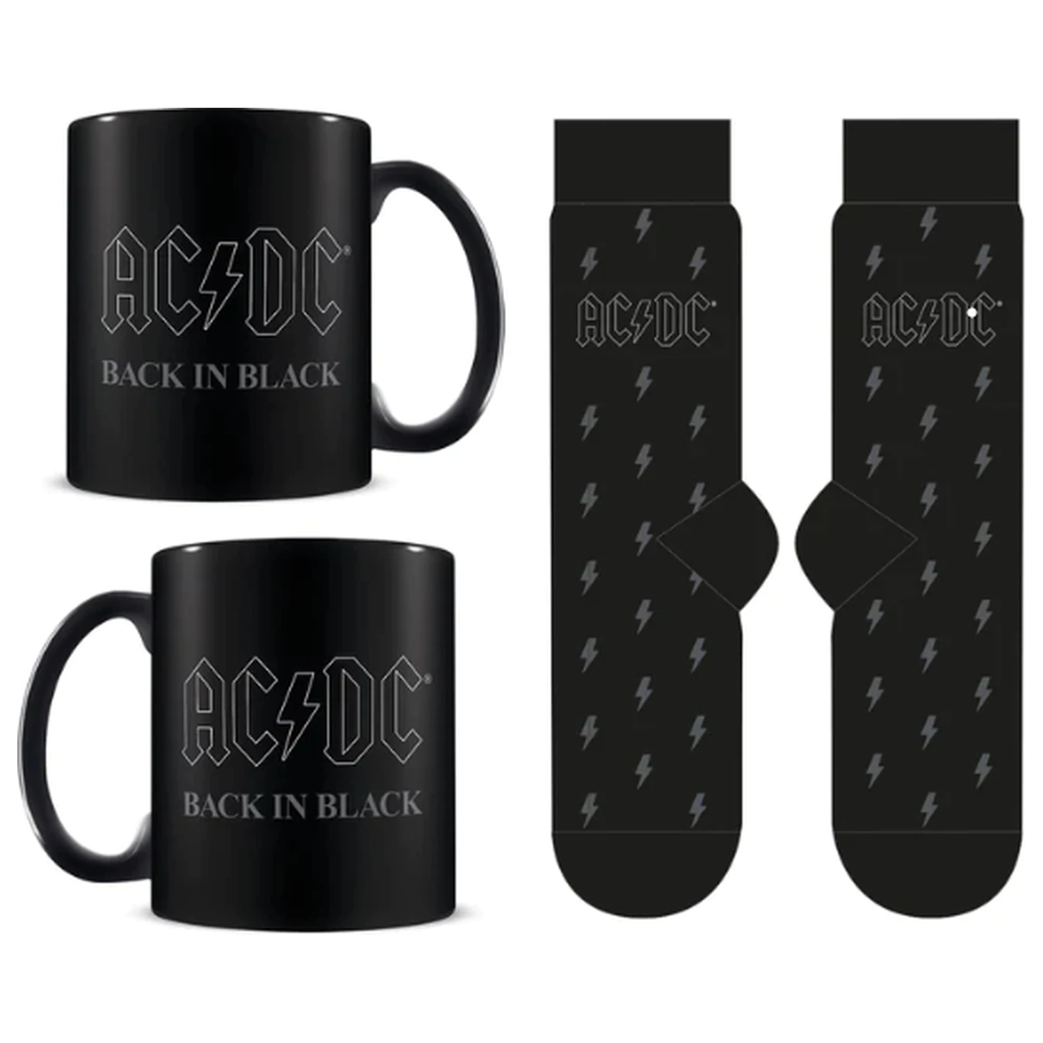 AC/DC šalica i set čarapa fotografija proizvoda